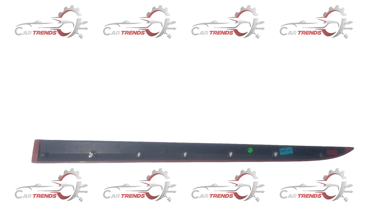 CarTrends 87722C7010AS door moulding for I 20 Elite front right side, car spare part with detailed view of the side profile.