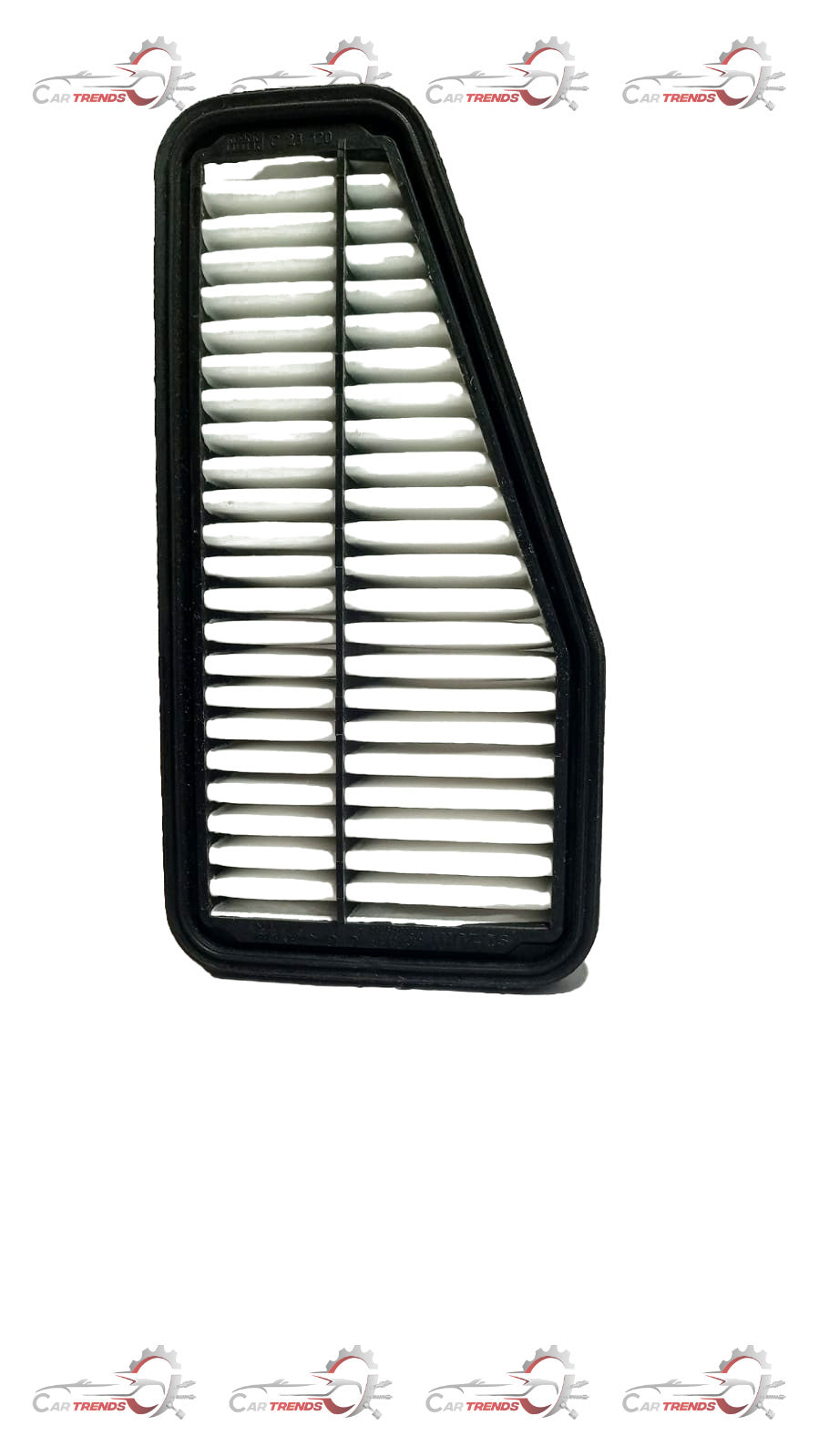 CarTrends air filter for Baleno new model, spare parts, replacement filter showing the filter element and packaging.