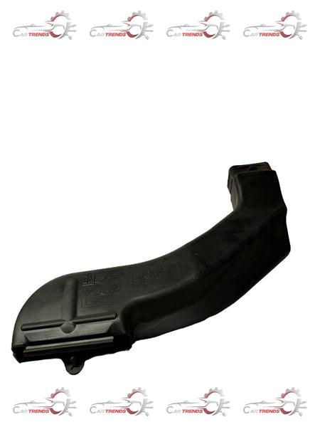 CarTrends Corsa air intake pipe, spare auto part, showing the black plastic pipe with mounting points and connectors.