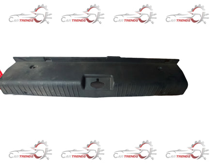 CarTrends lower back panel cover for Opel Optra 1.6, automotive spare part, shown in black with mounting details