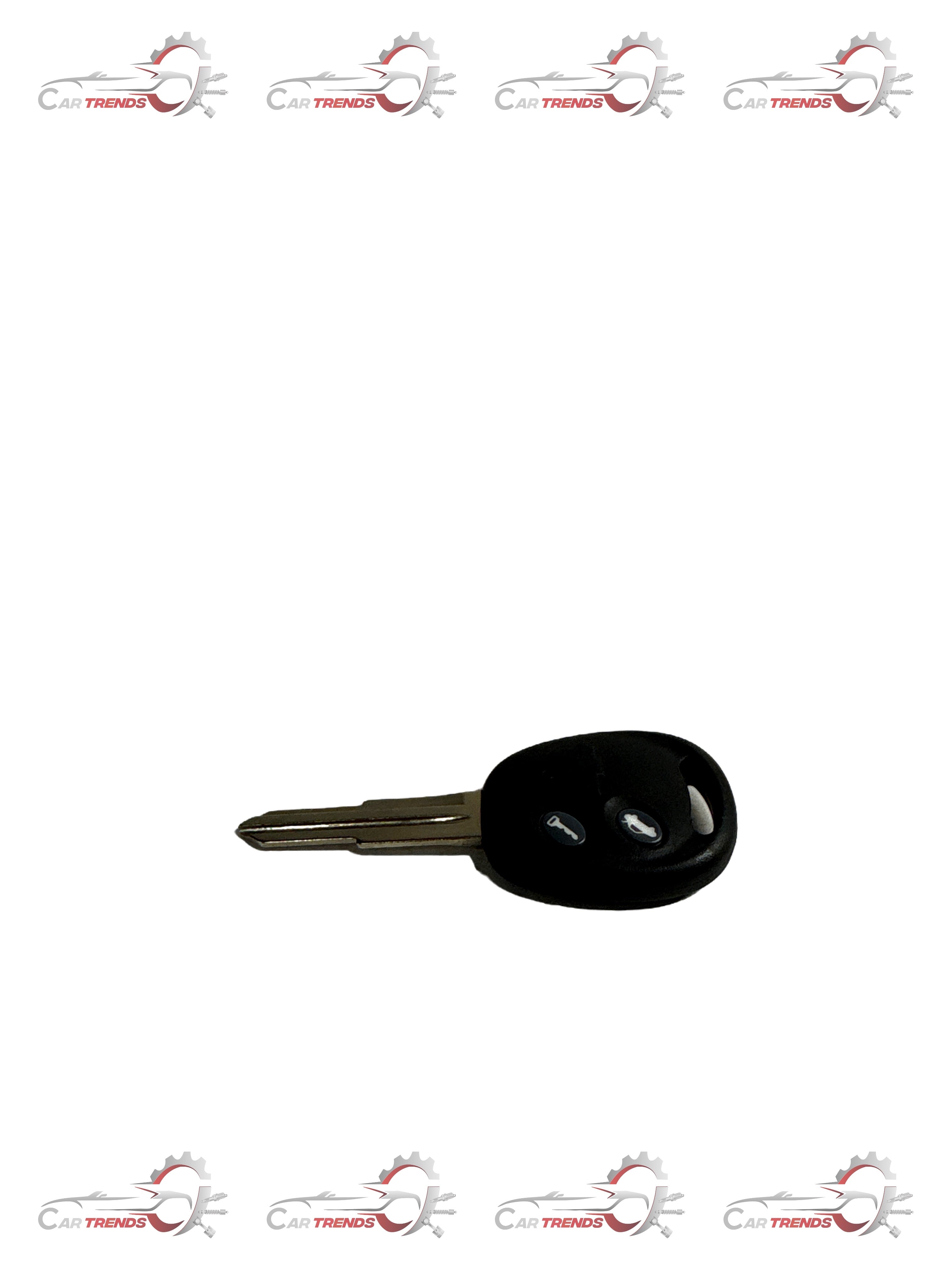 CarTrends Blank Key for Aveo J96650587 spare part, showing a close-up of the key blank with key cuts and grooves.