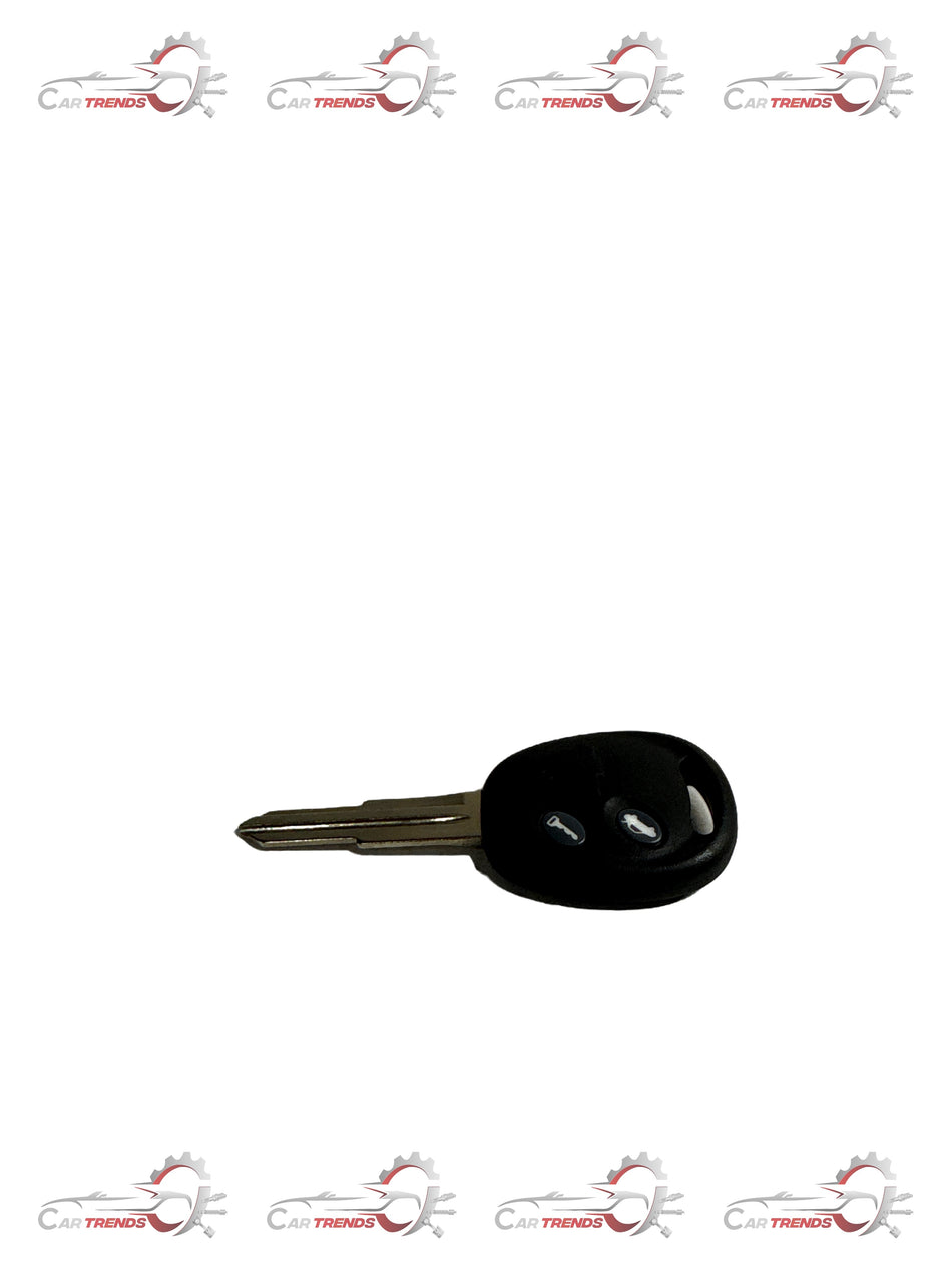 CarTrends Blank Key for Aveo J96650587 spare part, showing a close-up of the key blank with key cuts and grooves.