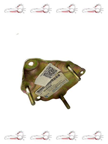 CarTrends Bracket Disk Aveo spare part, shown in black metal with mounting holes, designed for vehicle maintenance and repair.