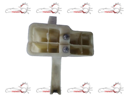 Chevrolet Aveo spare parts CarTrends bracket J96489184, close-up of the black metal automotive component.