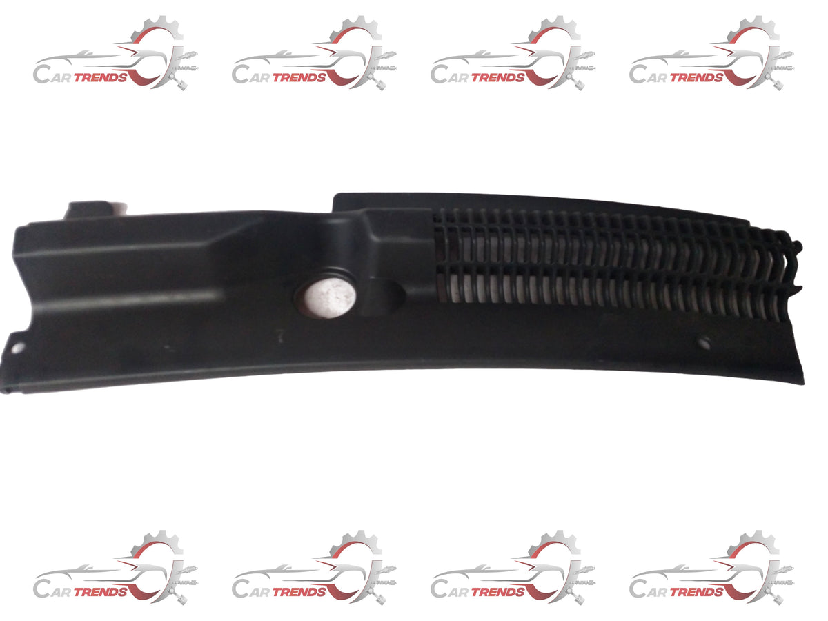 Chevrolet Aveo Cowl Top spare part by CarTrends, showing the black plastic cowl cover with mounting clips.