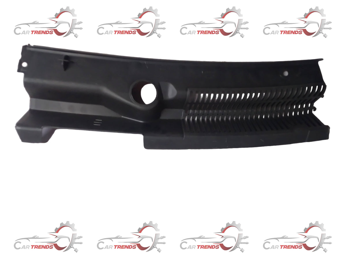 Chevrolet Aveo cowl top spare part by CarTrends, shows the black plastic cowl cover with mounting details.