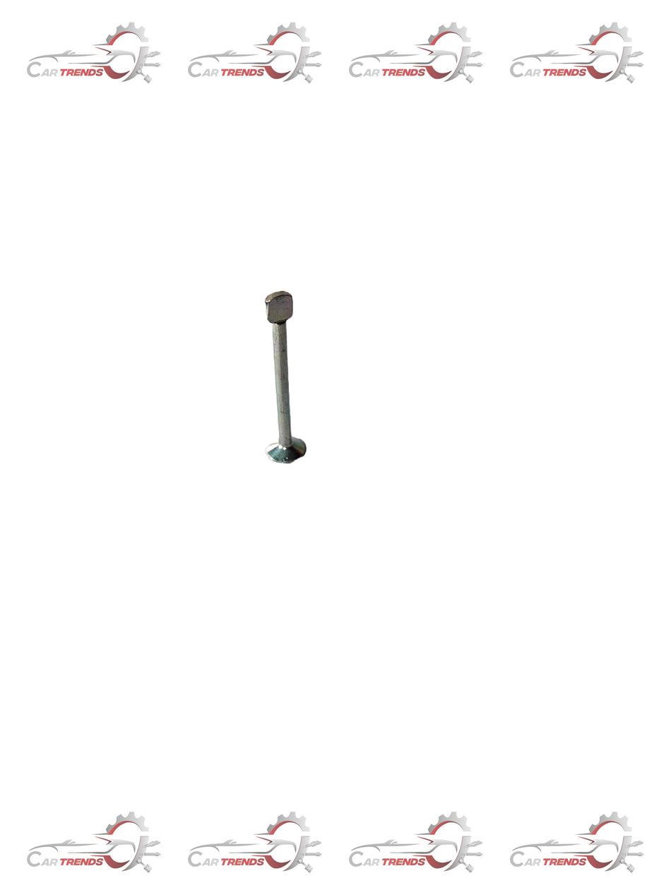 Chevrolet Aveo CarTrends pin spring retainer for spare parts, shown in close-up with metal clip and spring component.