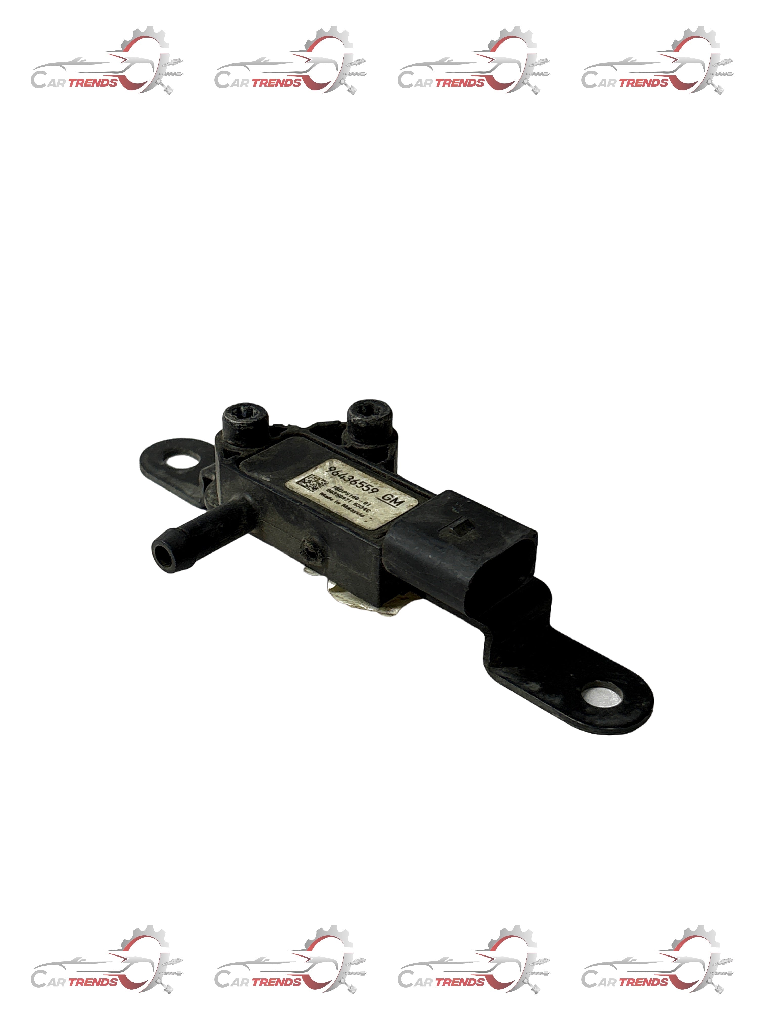 Chevrolet Optra high pressure sensor by CarTrends, automotive spare part for engine performance, shown in the image.