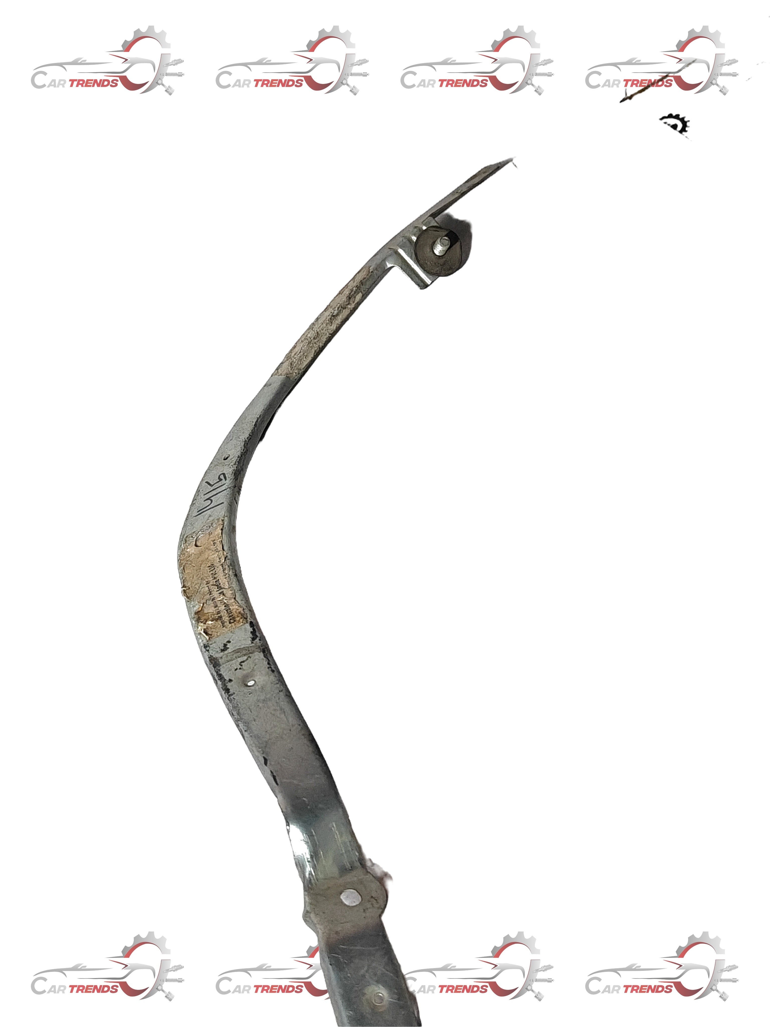 Chevrolet Spark rear bumper bracket by CarTrends, spare auto part, showing the metal bracket with mounting points.