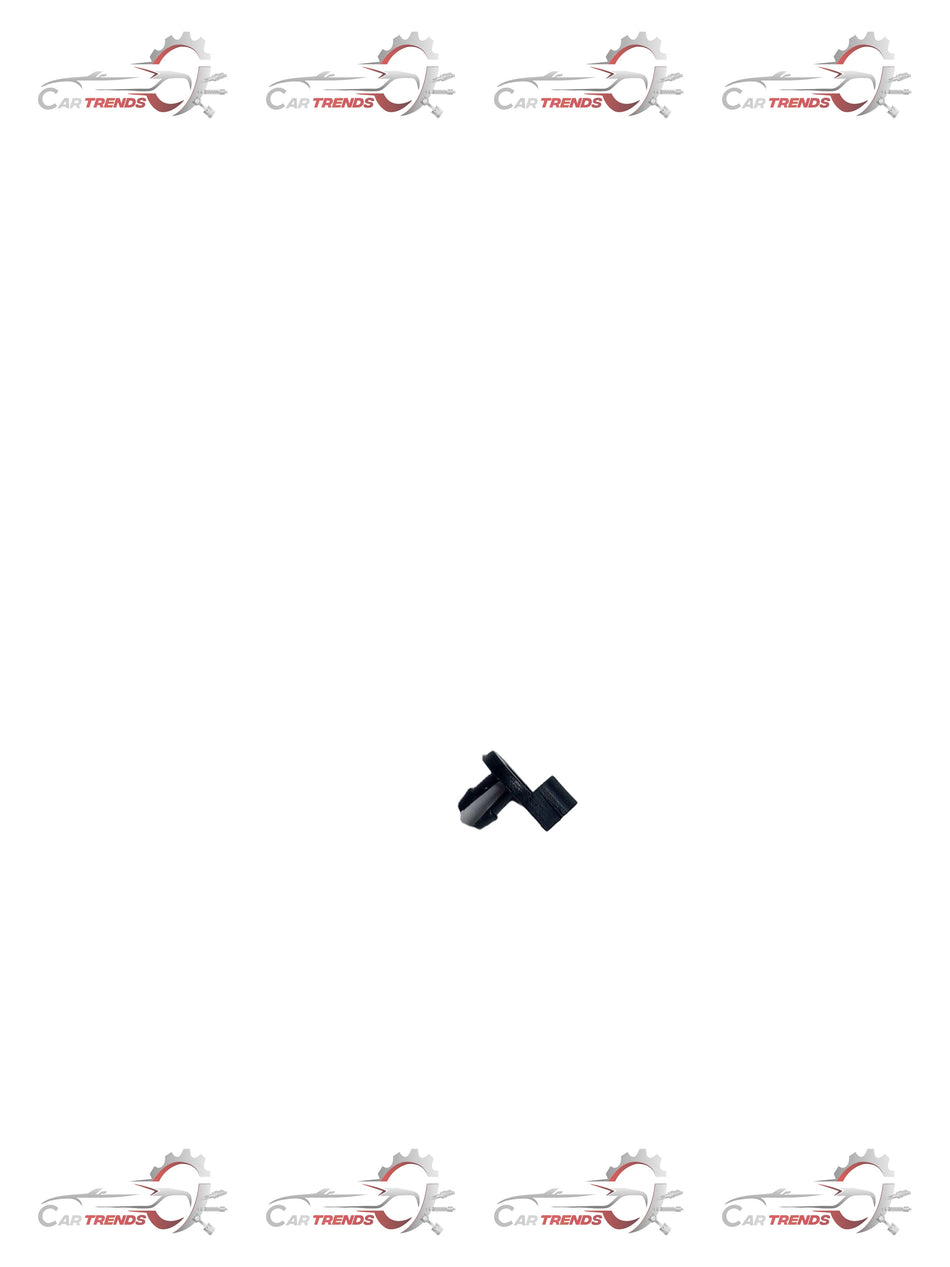 CarTrends Chevrolet Tavera LH clip door link, spare part for vehicle door connection, shown in black plastic.