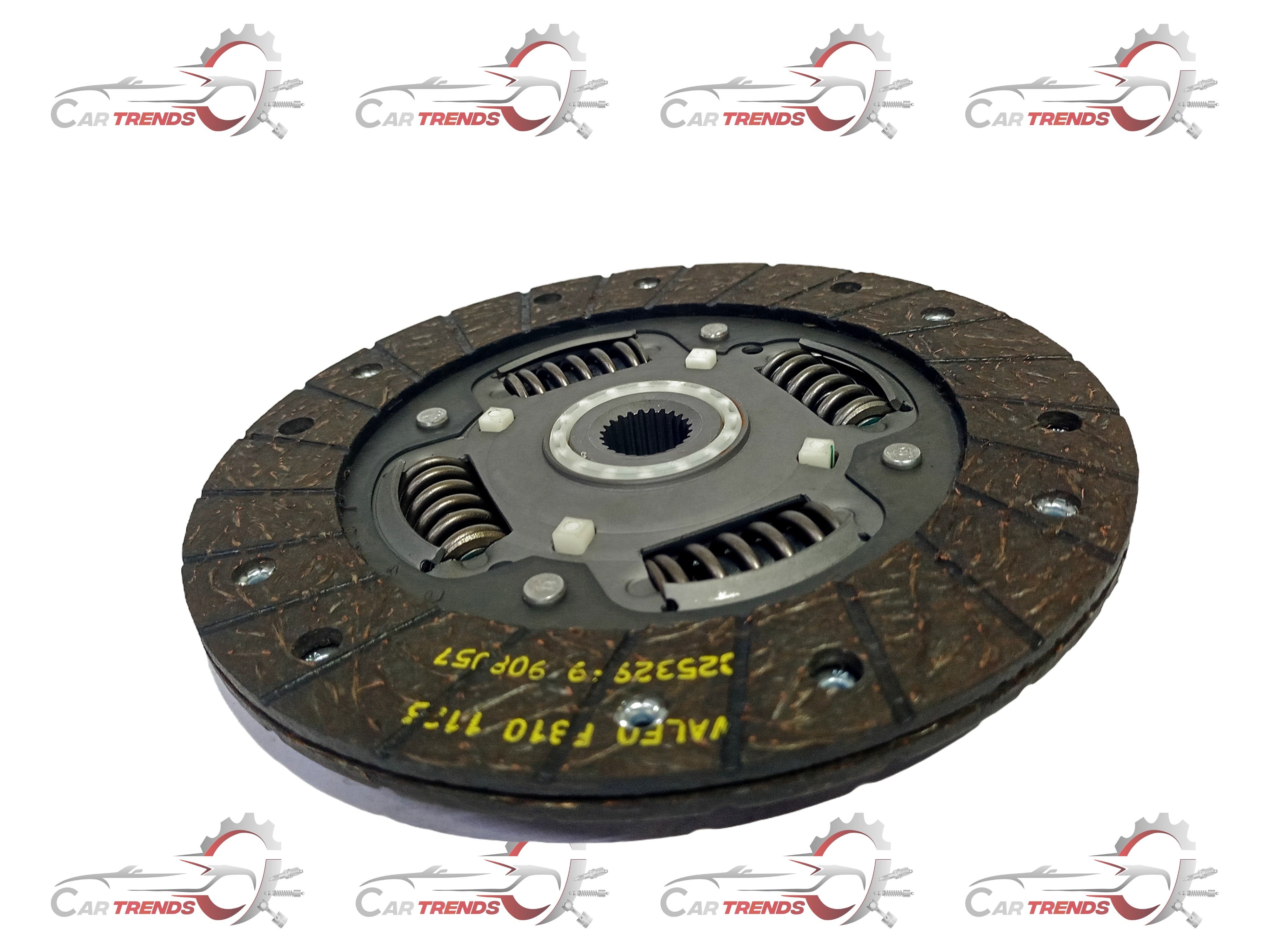 CarTrends clutch plate for i20 Elite petrol engine, spare part with model number 4110002730, shown in the image.