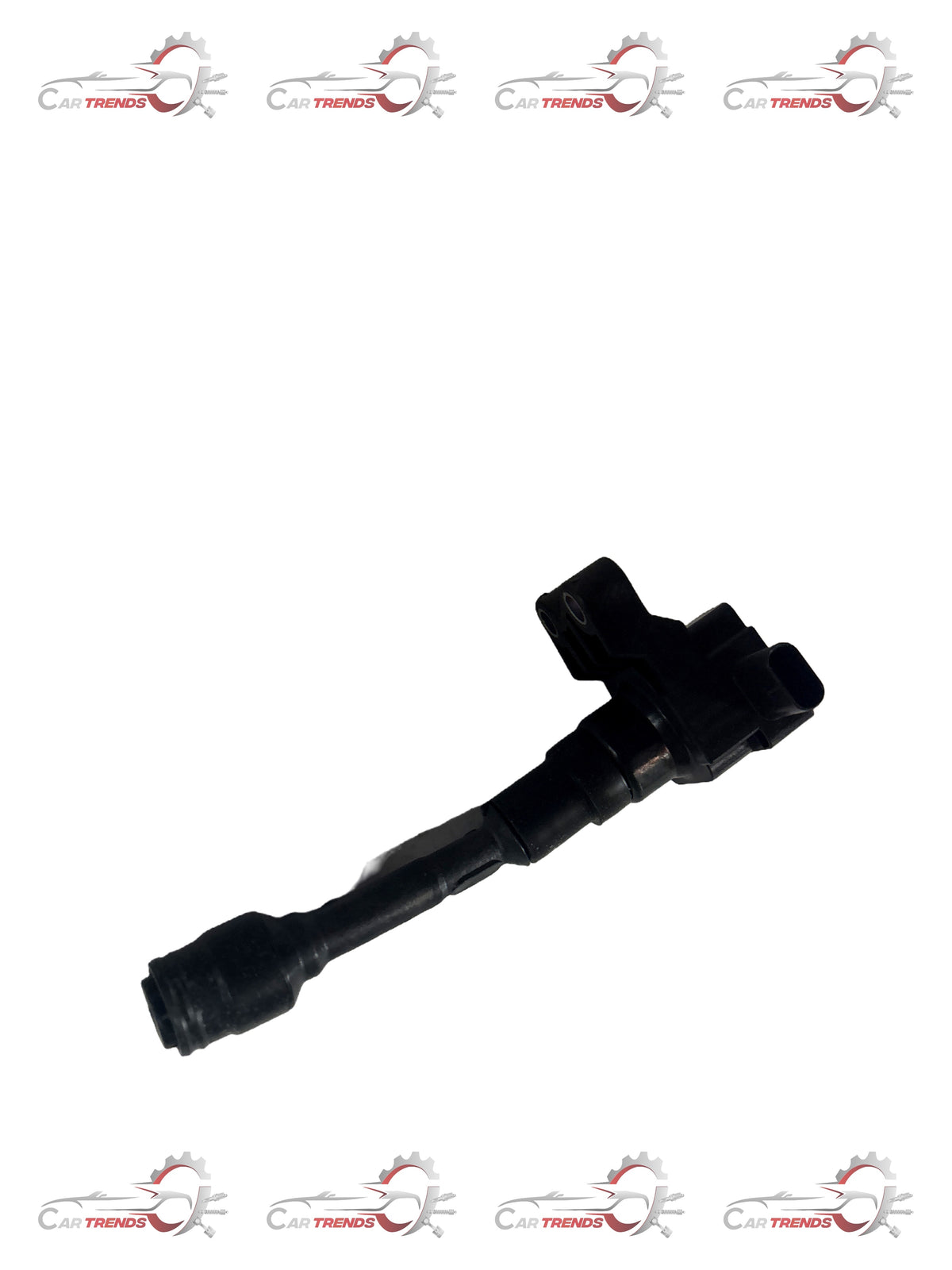 CarTrends ignition coil for Ford EcoSport, spare part replacement showing the coil and wiring in a close-up view.