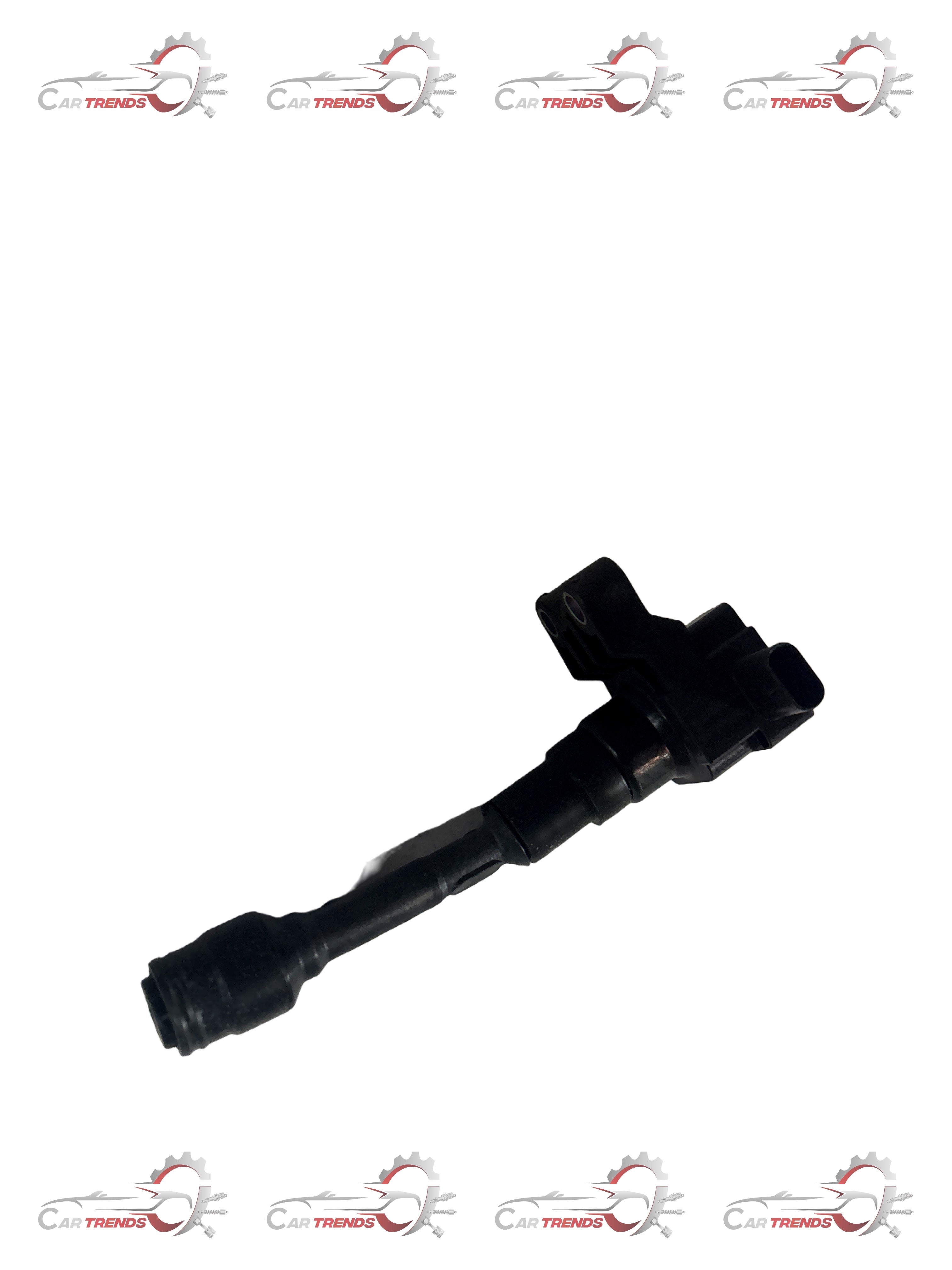 CarTrends ignition coil for Ford EcoSport, spare part replacement showing the coil and wiring in a close-up view.