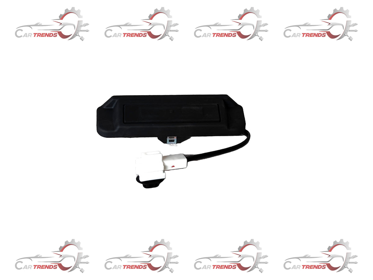 CarTrends DICCI Handle I20 Elite spare part, showing a close-up of the black handle with mounting points and branding.