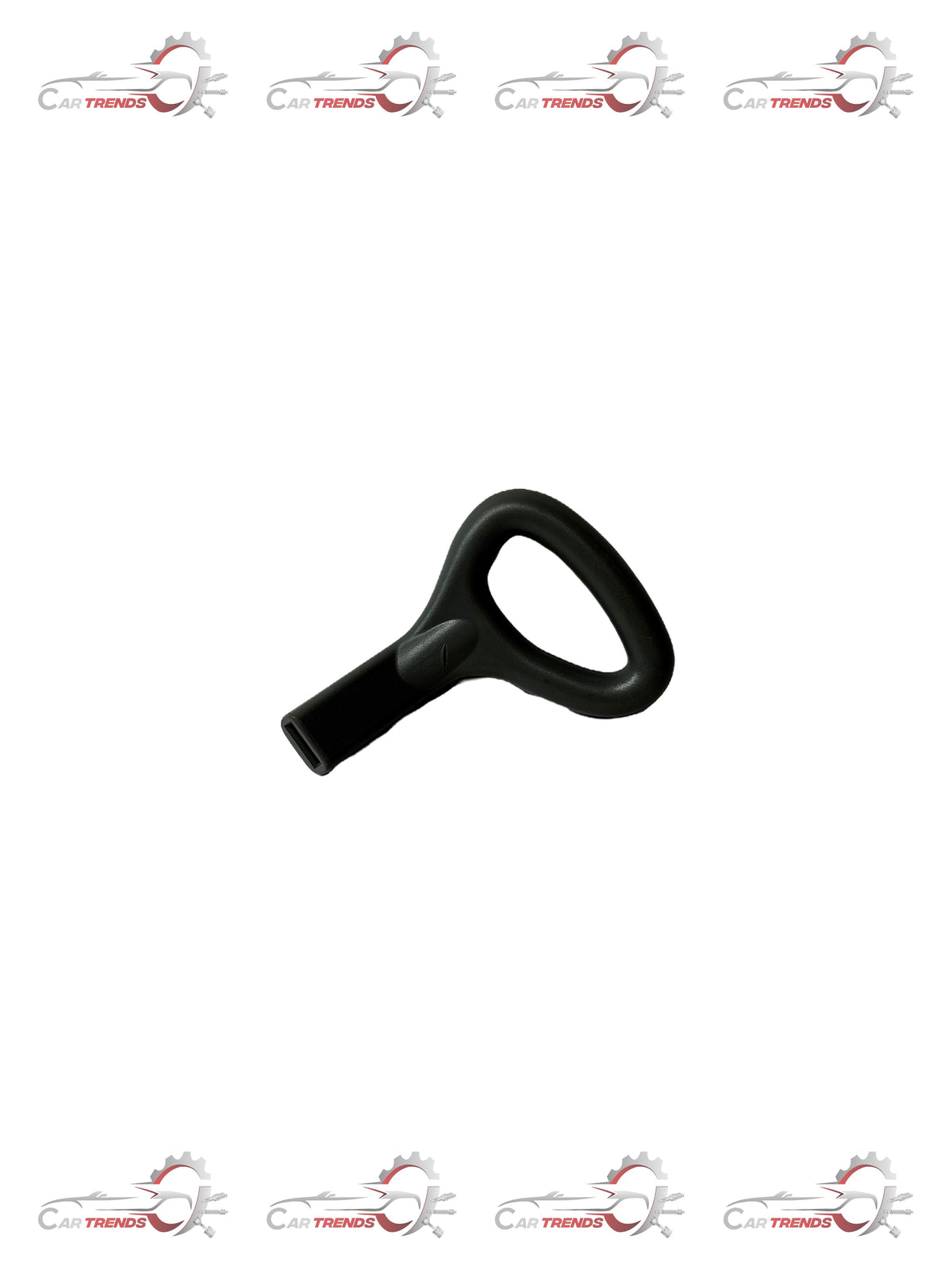 CarTrends front left seat rail knob for Optra, automotive spare part showing the black plastic handle and mounting hardware.