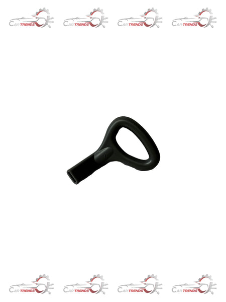 CarTrends front left seat rail knob for Optra, automotive spare part showing the black plastic handle and mounting hardware.
