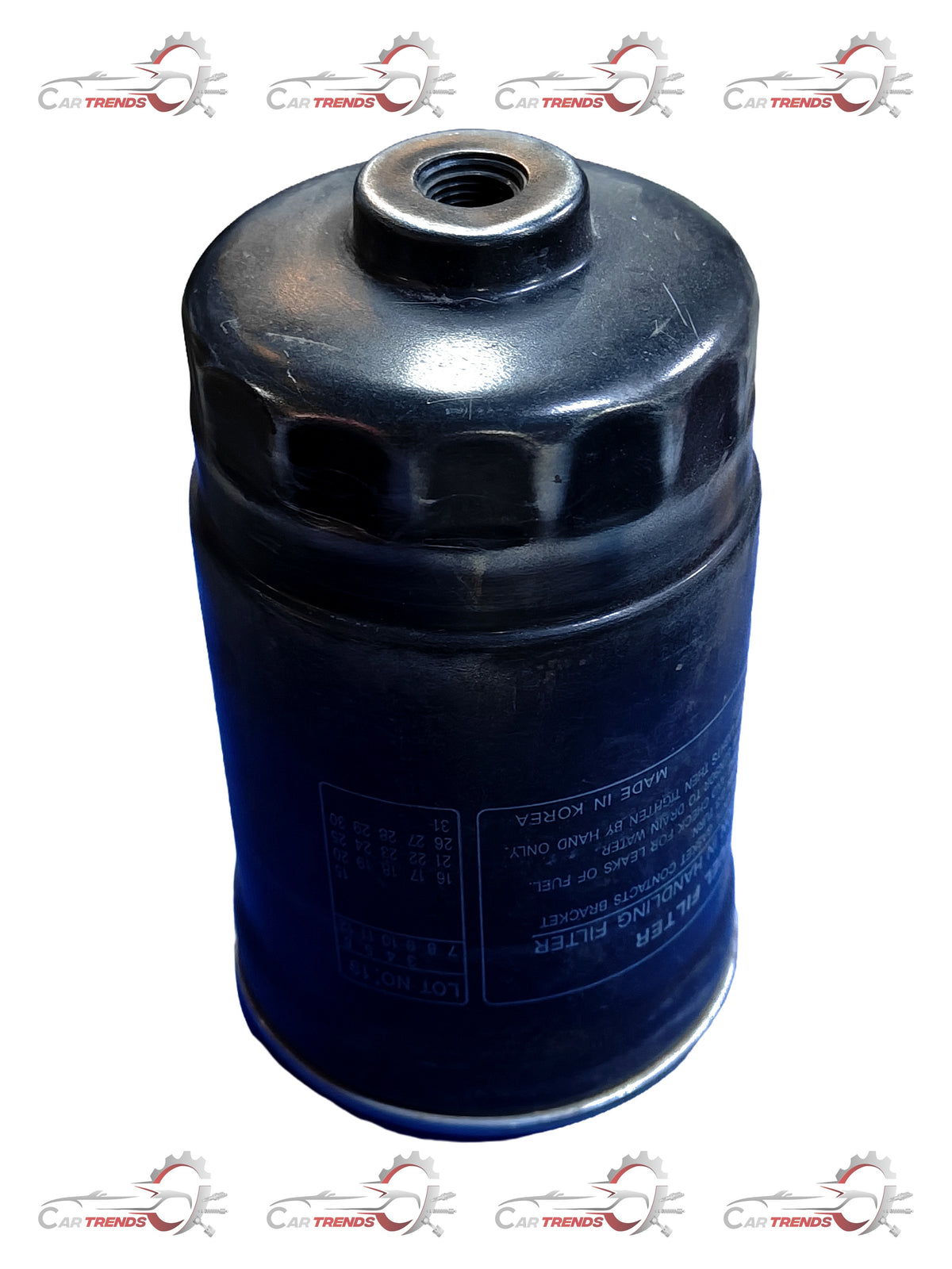 CarTrends fuel filter for Creta, spare part with model 319222E900, showing the compact filter component for vehicle maintenance.