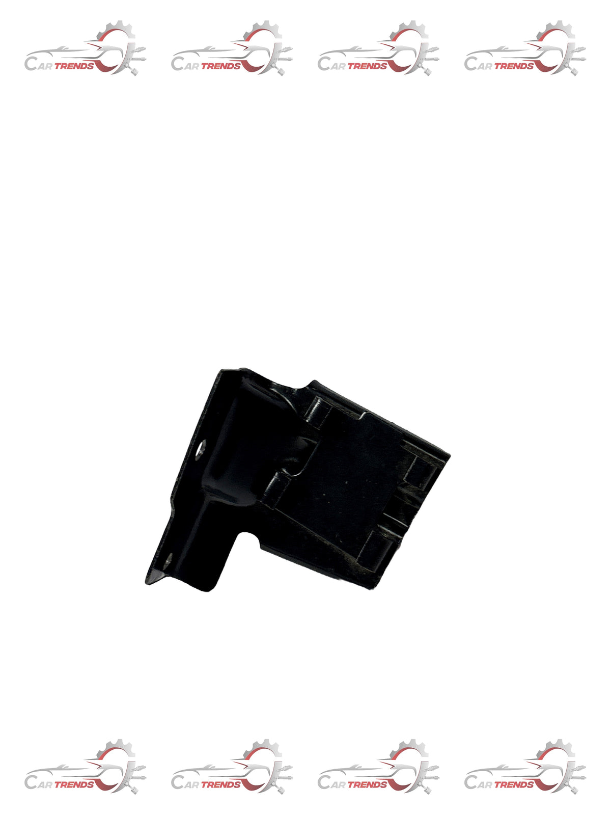 CarTrends fuel filter bracket for Enjoy vehicle, spare part, metal mounting bracket with mounting holes.