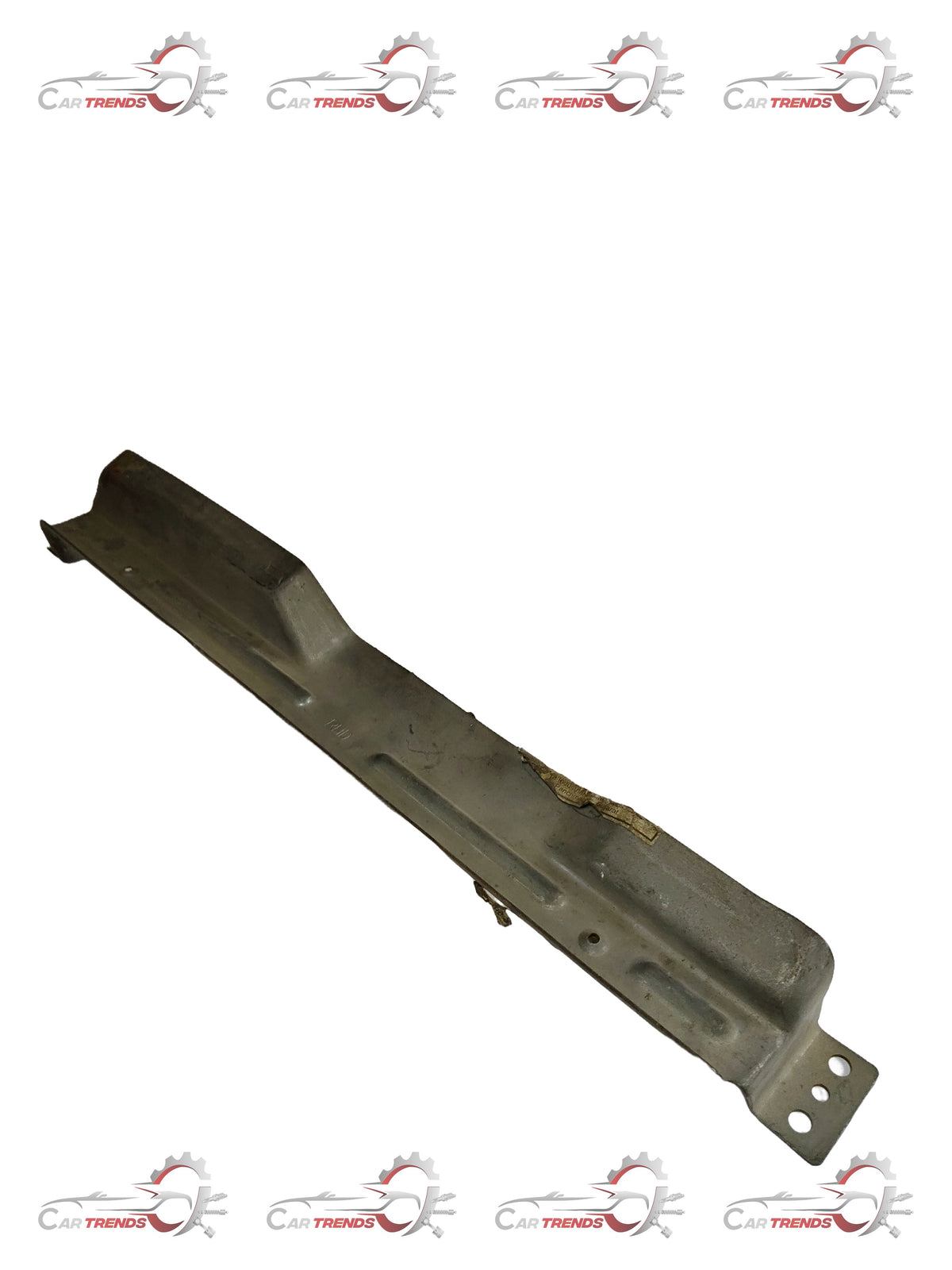 CarTrends lower glove box bracket for Opel Optra, a spare part in black, shown mounted inside the vehicle's glove compartment.