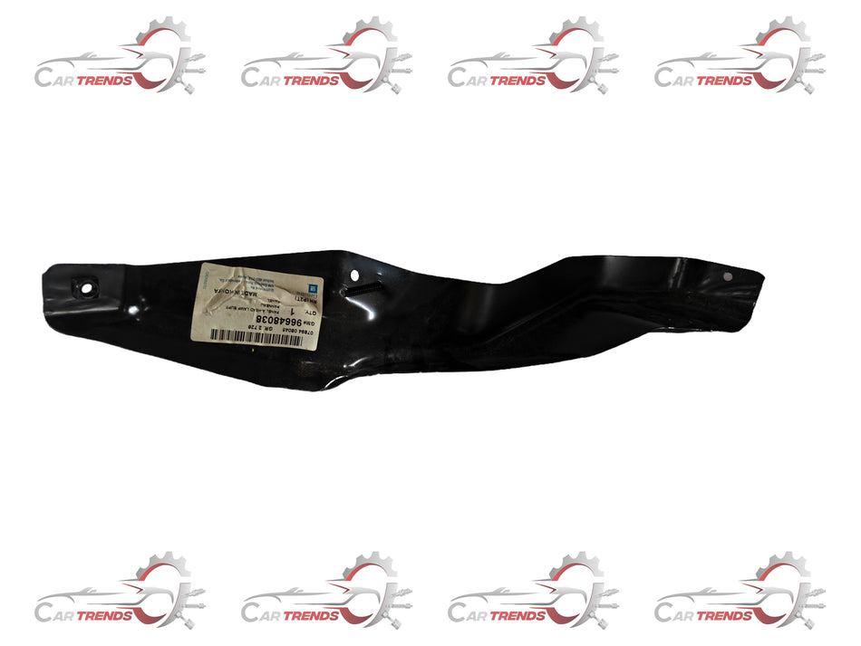 CarTrends right head lamp bracket for Aveo, spare part J96648038, designed to secure the headlamp assembly.