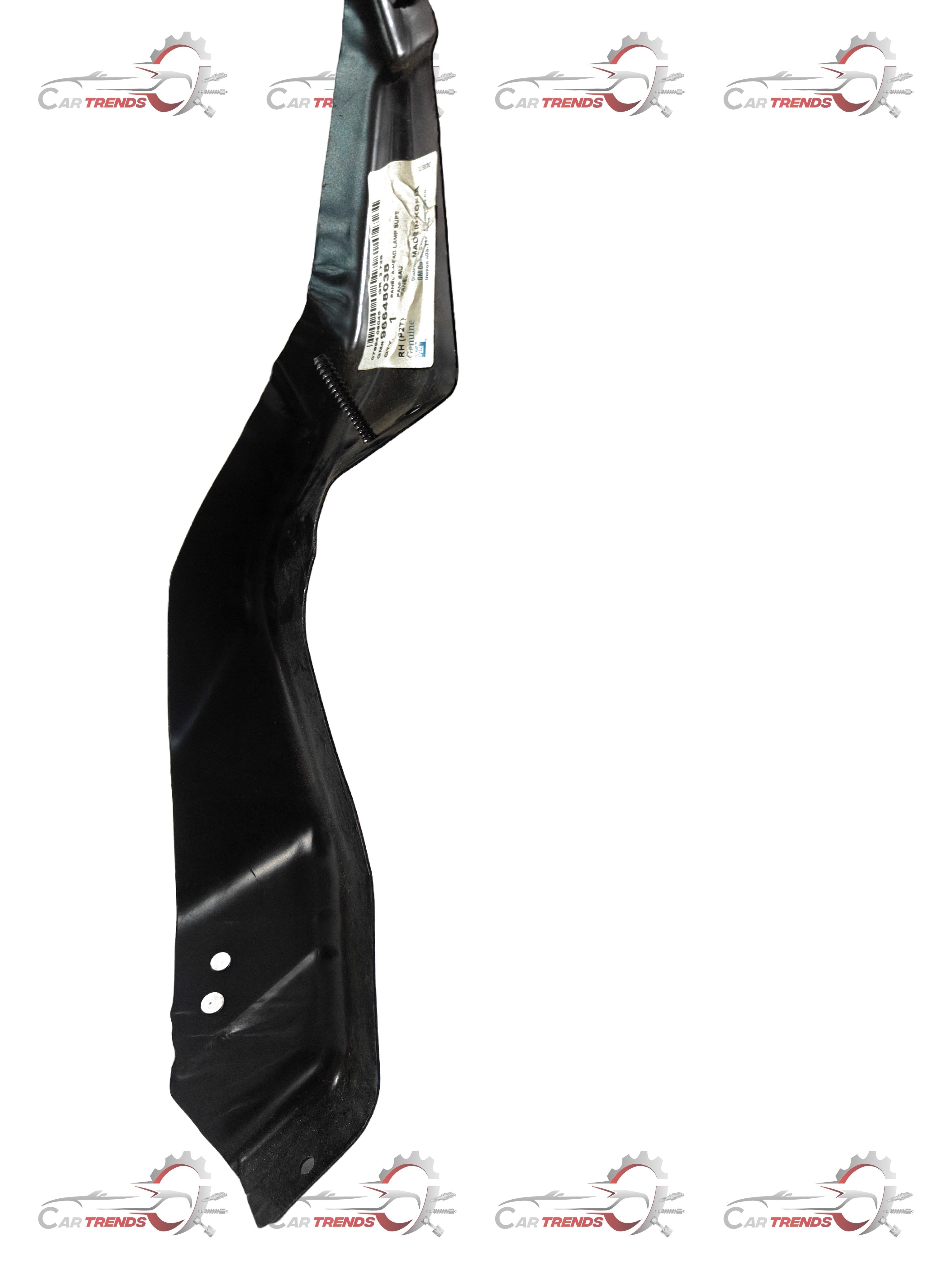 Right head lamp bracket for Aveo by CarTrends, spare part showing the mounting clip and attachment points.