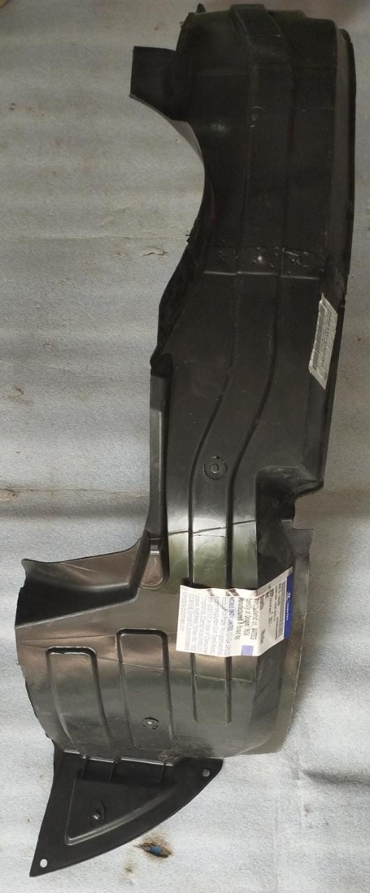 CarTrends Hyundai i10 LH Fender Lining I 10 Type 2 spare part, showing the black plastic fender liner for vehicle protection.