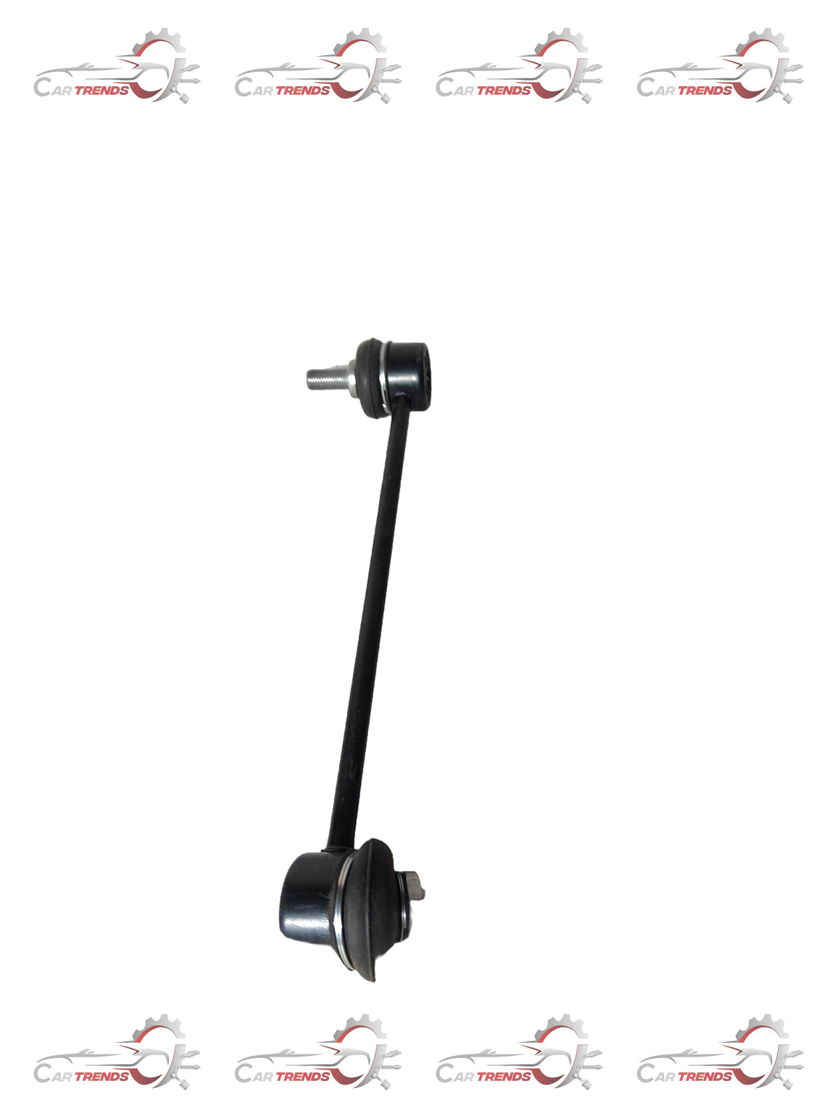 Hyundai i10 link rod spare part by CarTrends, showing a close-up of the metal link rod component for vehicle suspension.