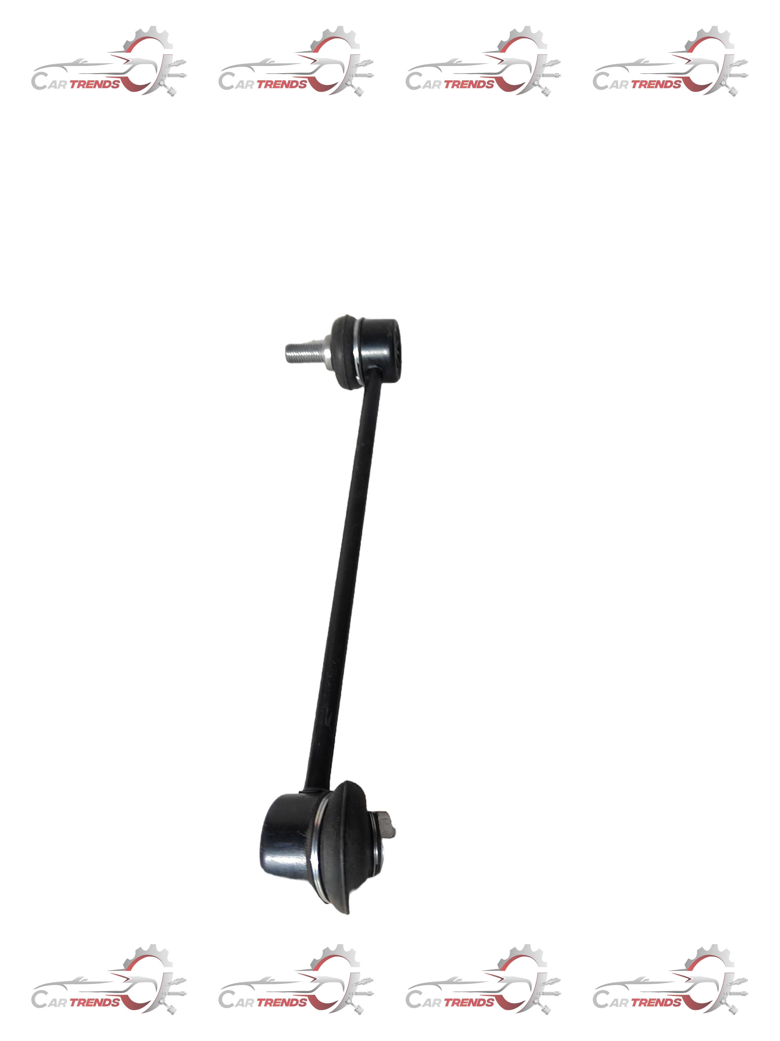 Hyundai i10 link rod spare part by CarTrends, showing a close-up of the metal link rod component for vehicle suspension.