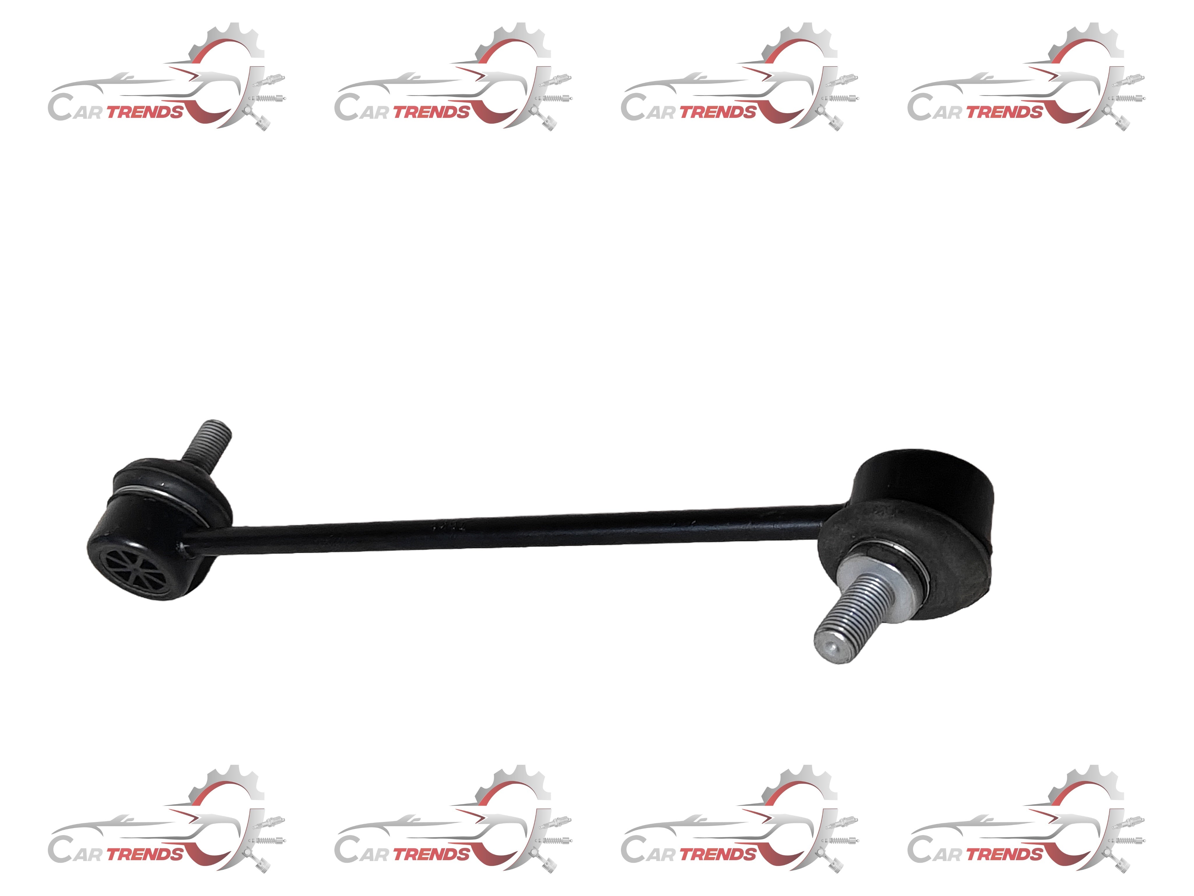 Hyundai i10 link rod spare part by CarTrends, showing a close-up of the metal link rod for vehicle suspension repair