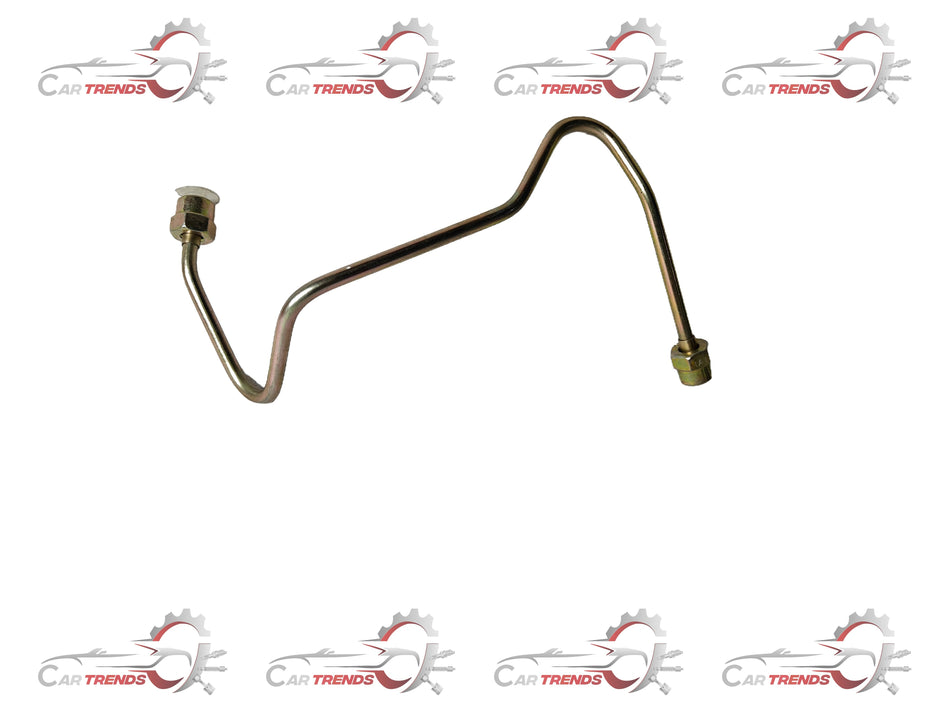 CarTrends injector pipe for Tavera T97597441, automotive spare part with metal and rubber components, shown on a white background.