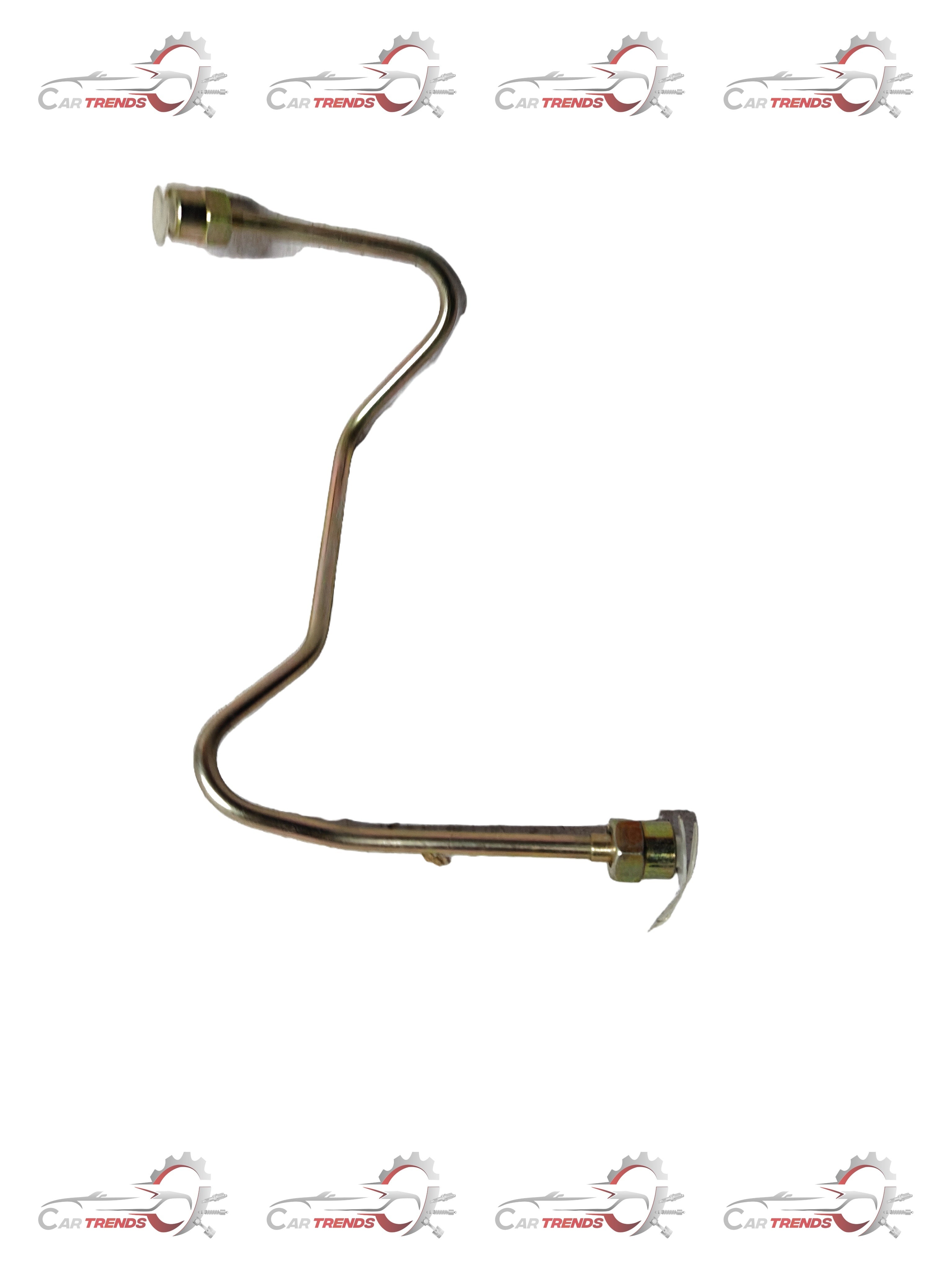 CarTrends injector pipe for Tavera T97597441, spare part designed for engine fuel system, shown in the image.