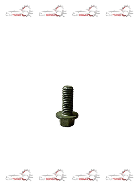 CarTrends power steering pump bolt for spare parts, close-up of the metal bolt with threading and mounting features.