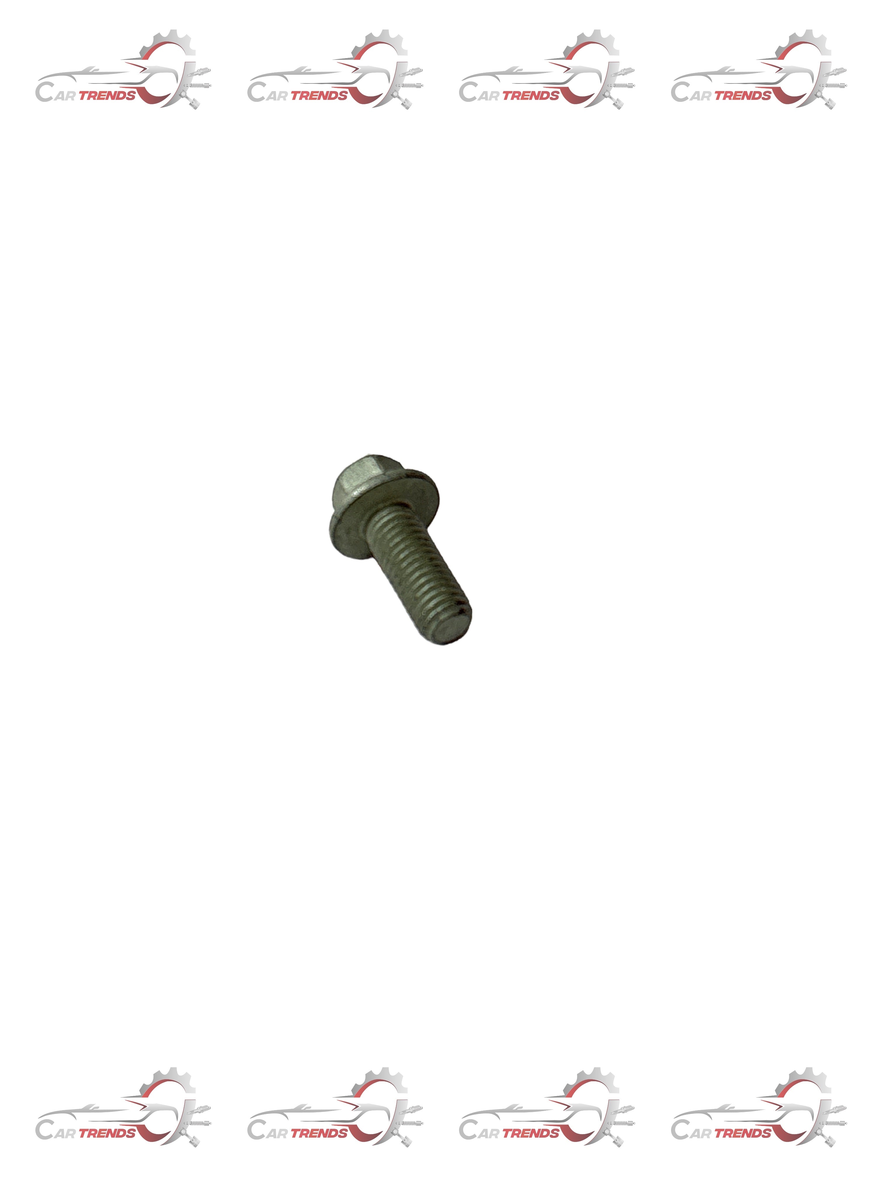 CarTrends power steering pump bolt for spare parts, close-up of the metal bolt used in steering system assembly.