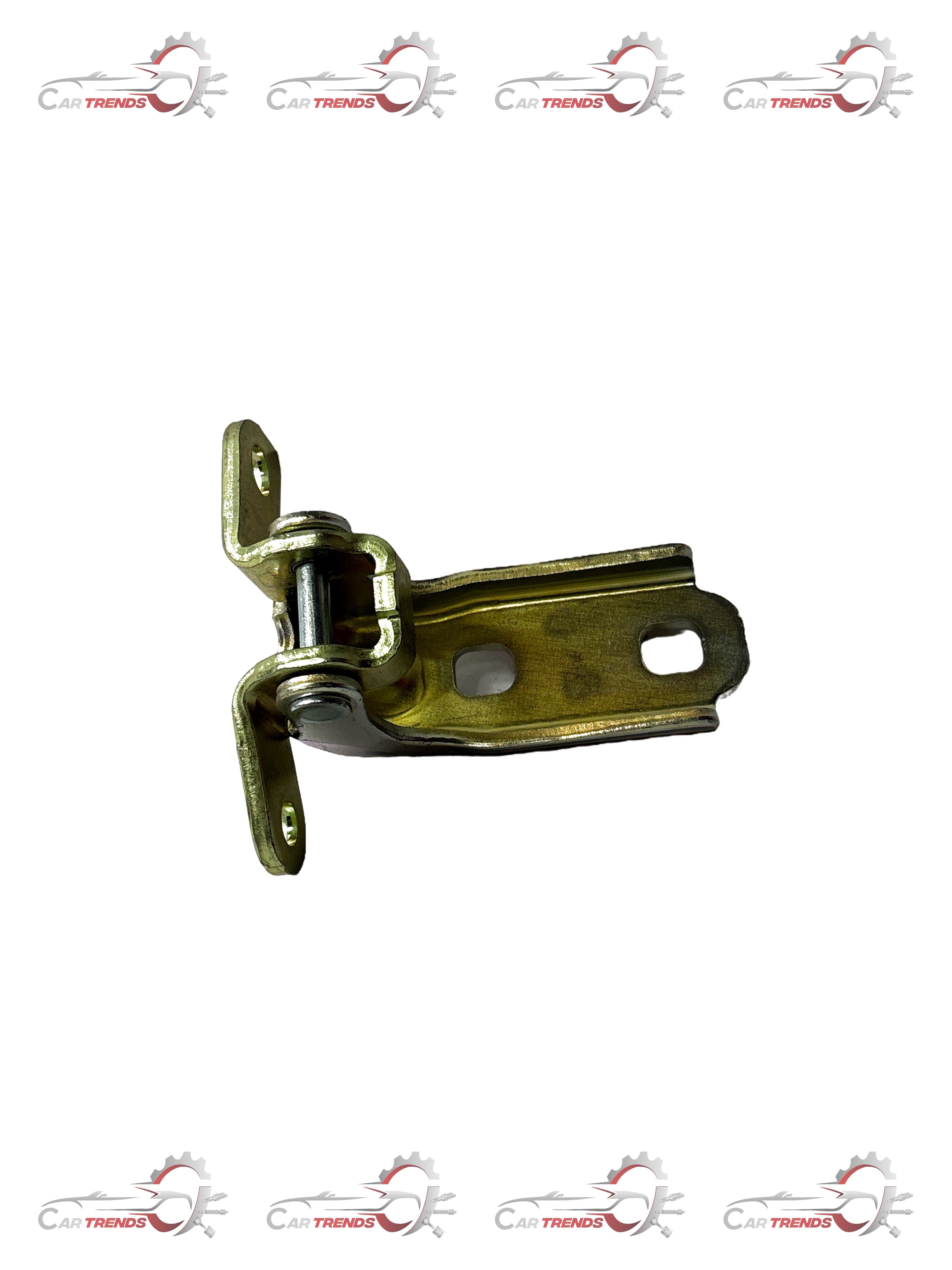CarTrends rear door lower hinge for Chevrolet Cruze, metal spare part shown in a close-up image.