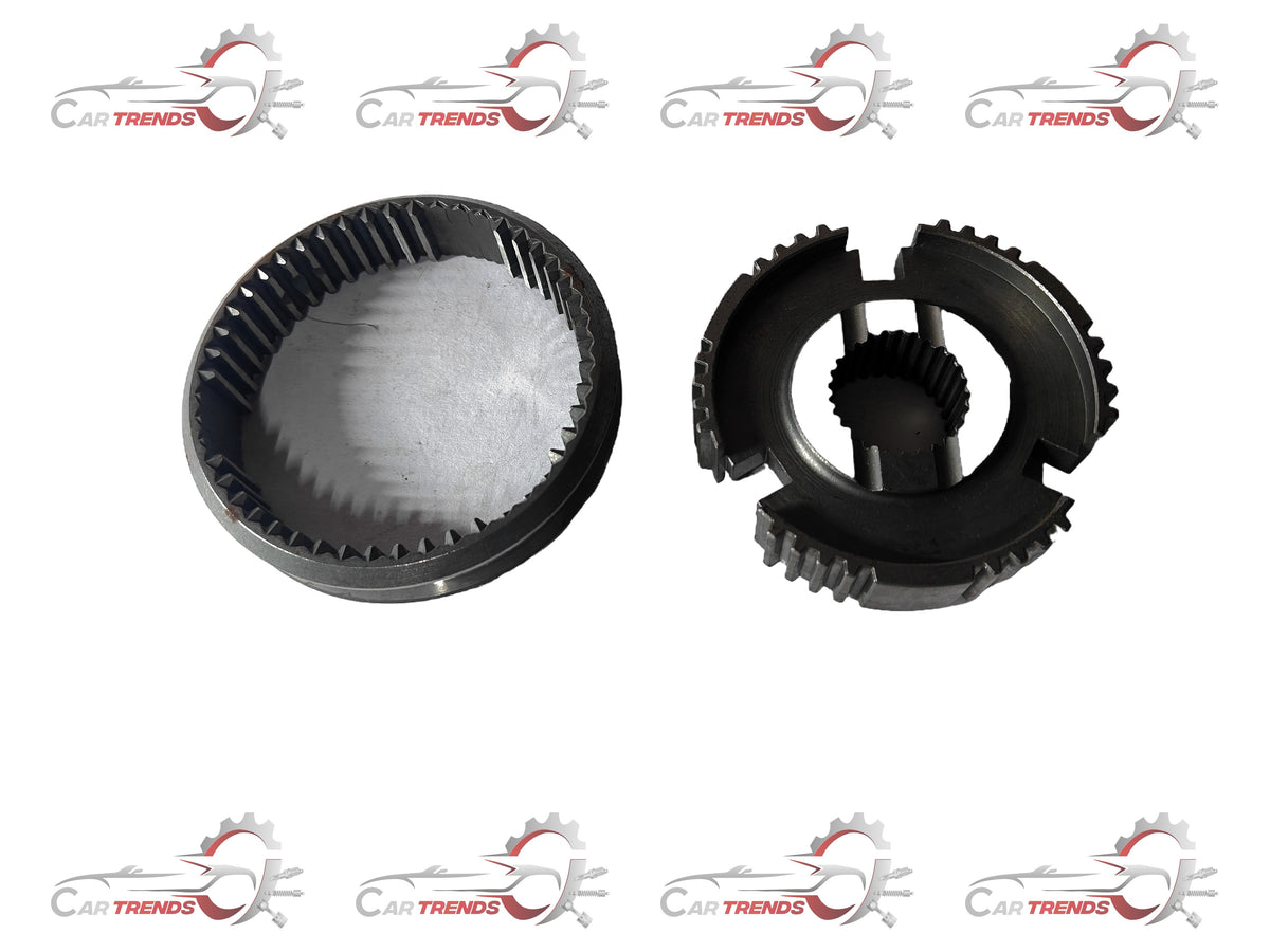 CarTrends synchronizer ring for 3rd and 4th gear, car spare part, close-up view of metal gear component.