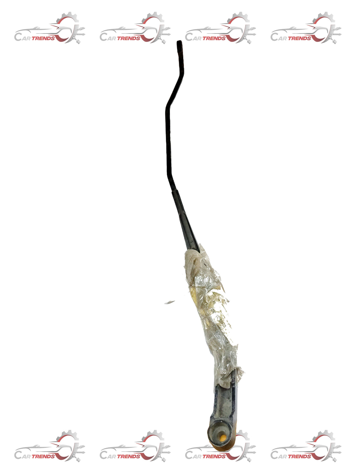 CarTrends passenger side wiper arm for Aveo, spare parts, close-up view showing attachment point and metal arm.