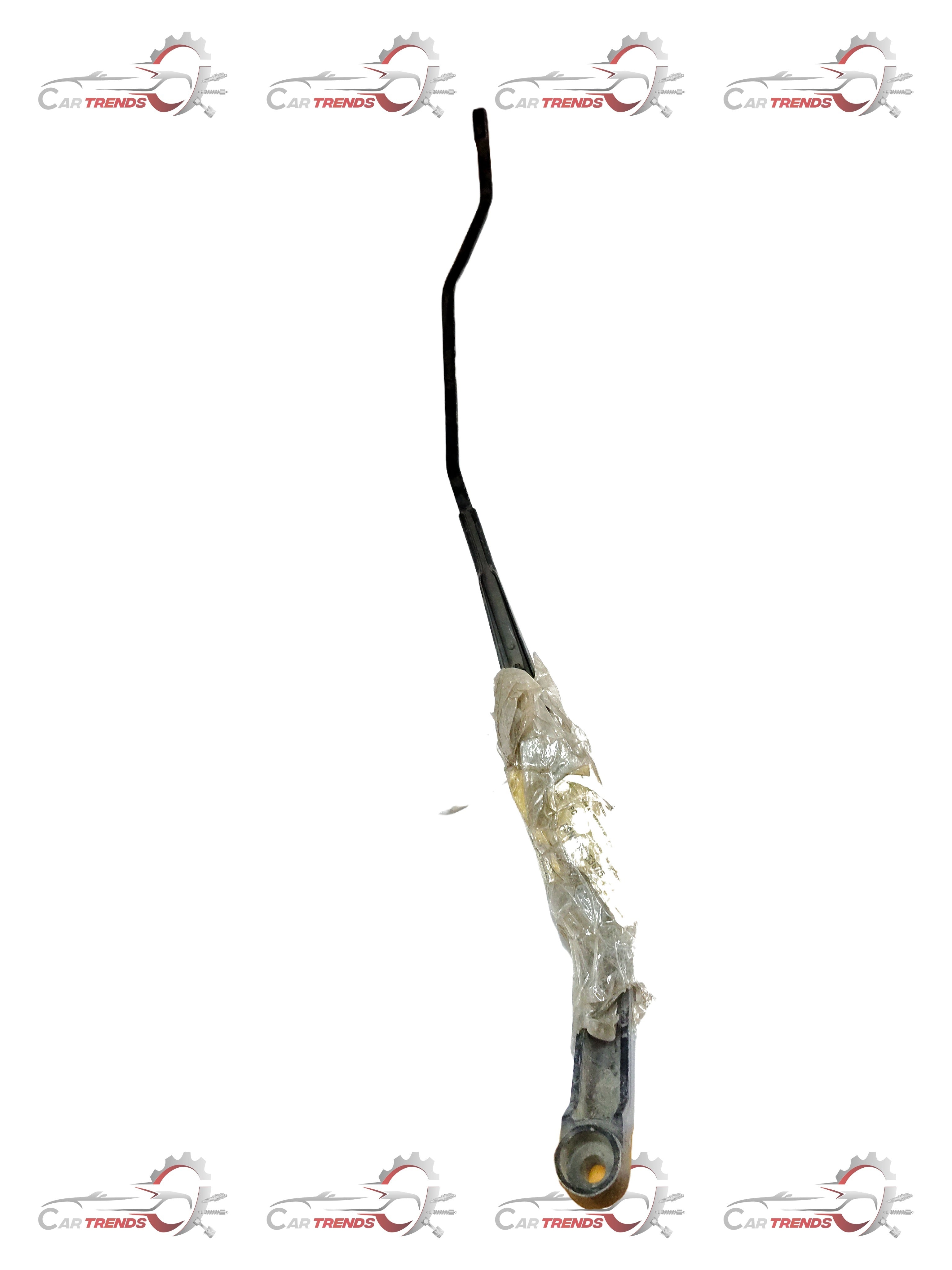 CarTrends passenger side wiper arm for Aveo, spare parts, close-up view showing attachment point and metal arm.