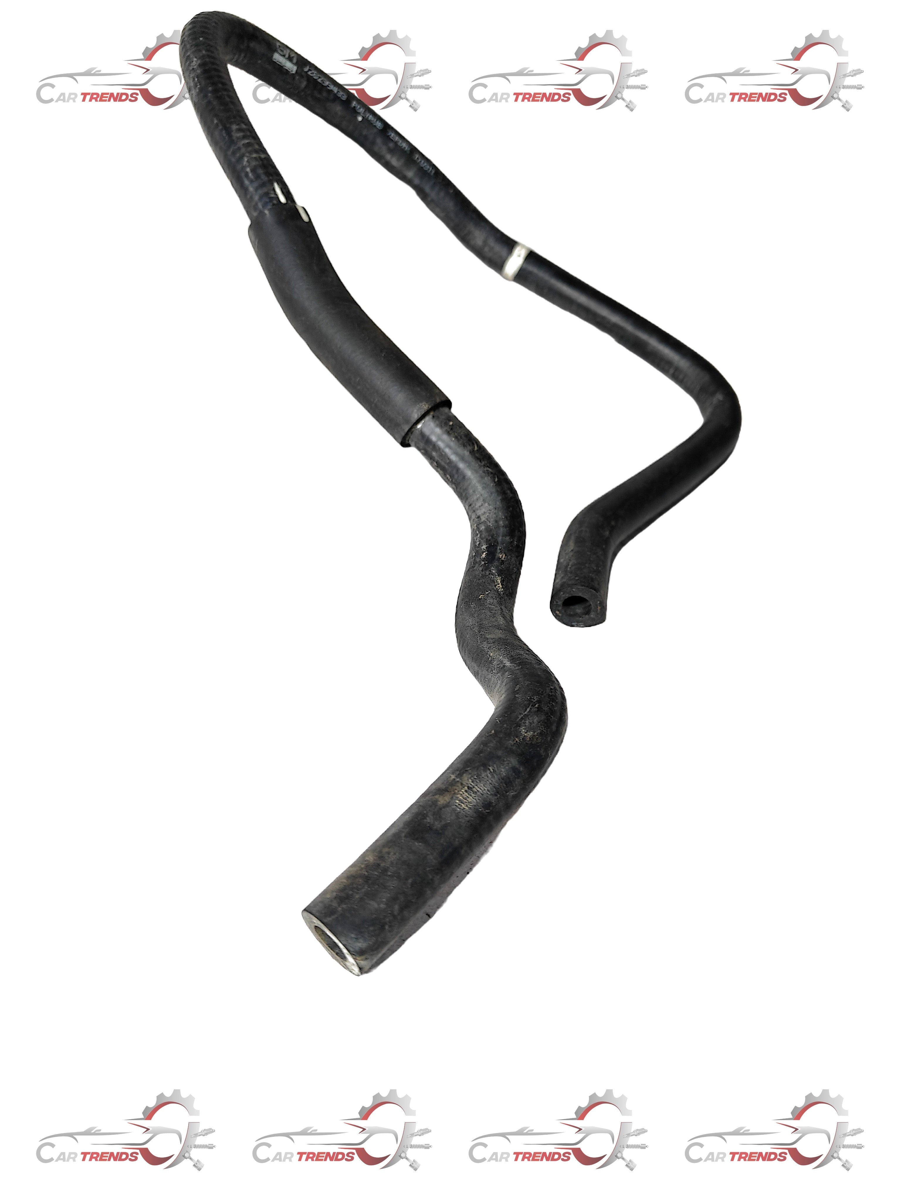CarTrends radiator inlet hose for Aveo, automotive spare part, flexible rubber radiator inlet hose with metal fittings.
