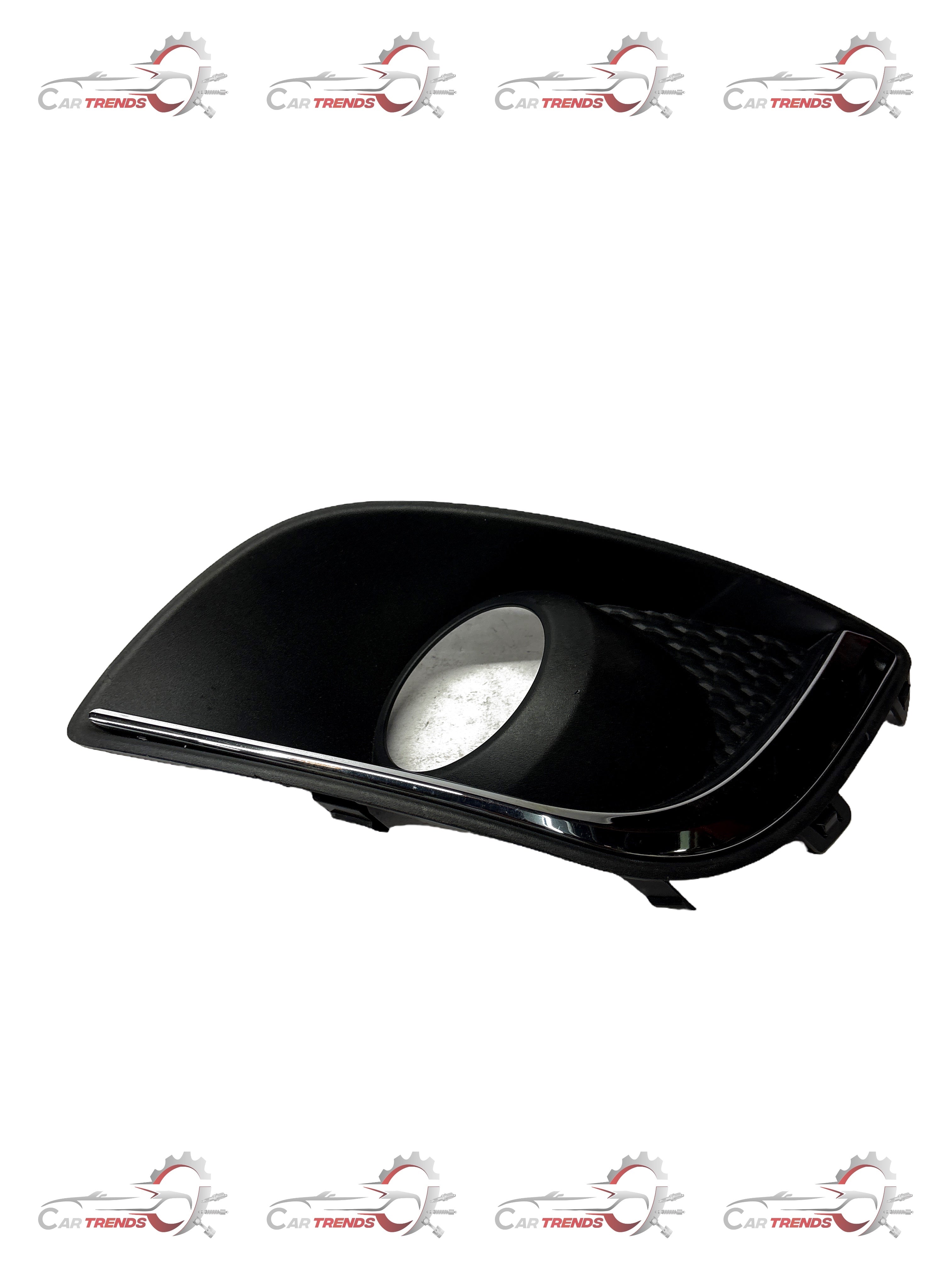 CarTrends fog lamp cover for Spark, left side, spare part with a black plastic exterior and mounting points visible.