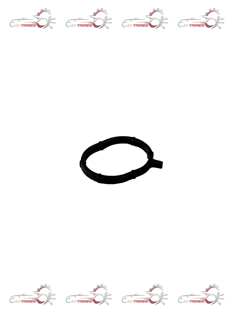 CarTrends booster pump gasket spare part, round rubber seal for booster pump, detailed view showing its shape and texture.