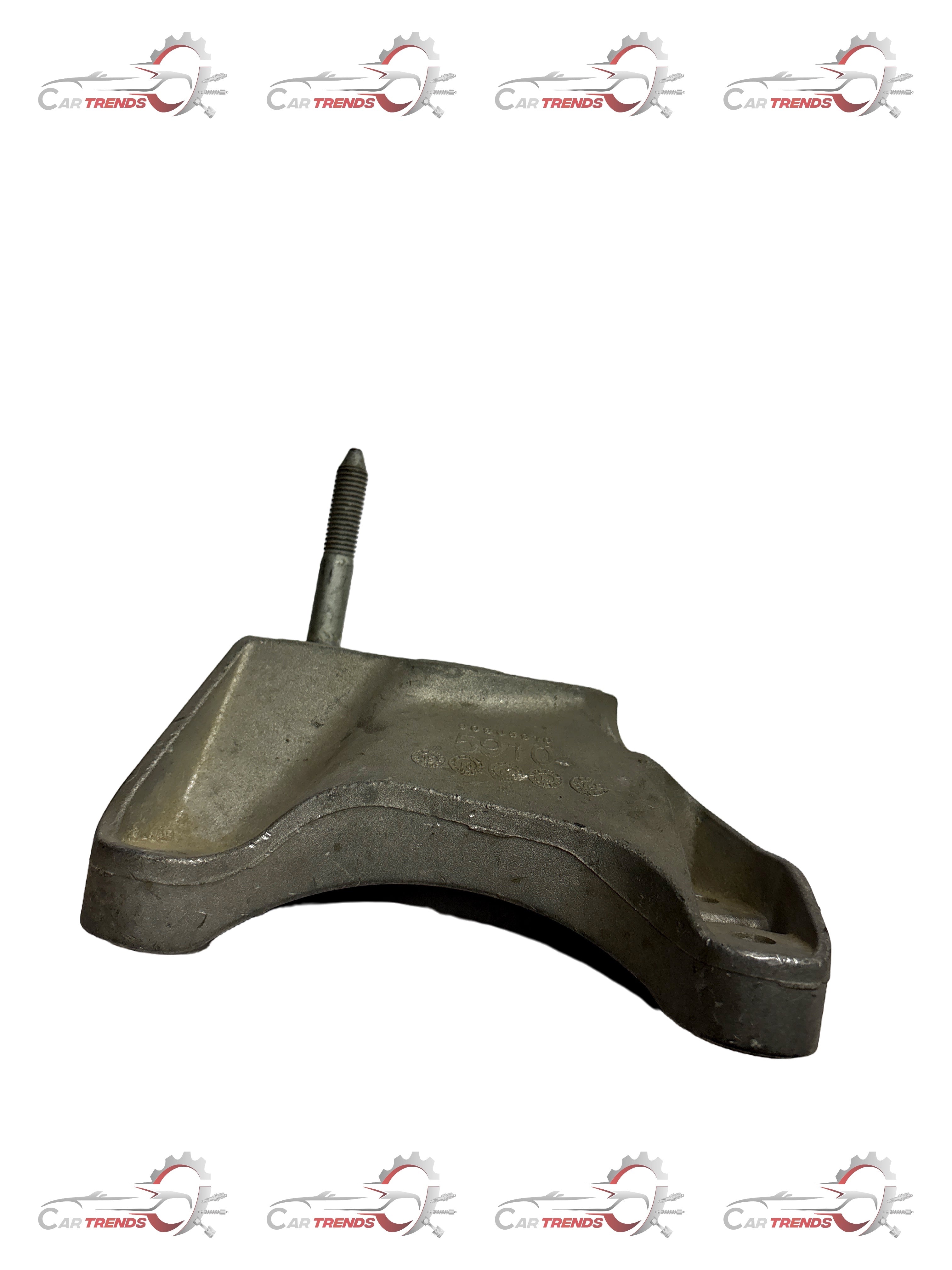 CarTrends transmission mounting bracket sail for vehicle repair, showing the metal bracket with mounting points.