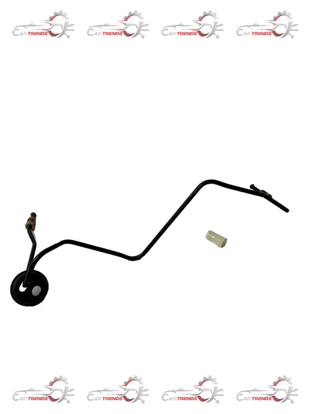 CarTrends front brake pipe for Optra, spare part, showing the metal brake line with connectors and mounting points.