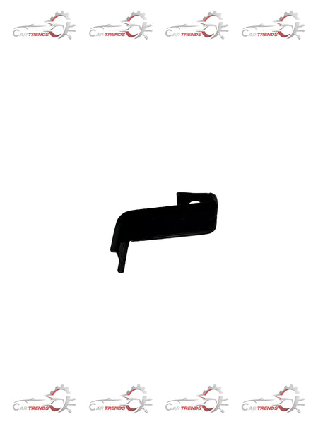 CarTrends front bumper support bar for Optra, automotive spare parts, shown in a close-up image of the black metal support component.