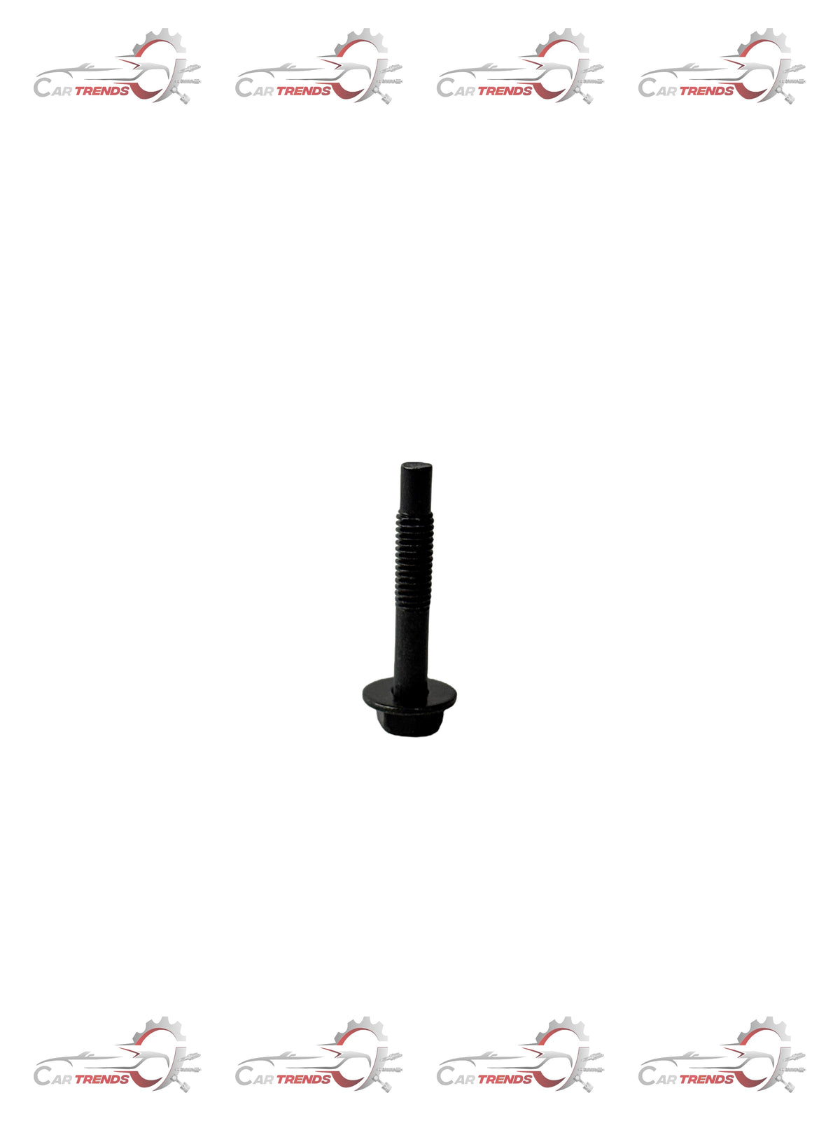 CarTrends Bolt Optra spare part, shown in close-up, with metallic finish and detailed threading for vehicle repair and replacement.