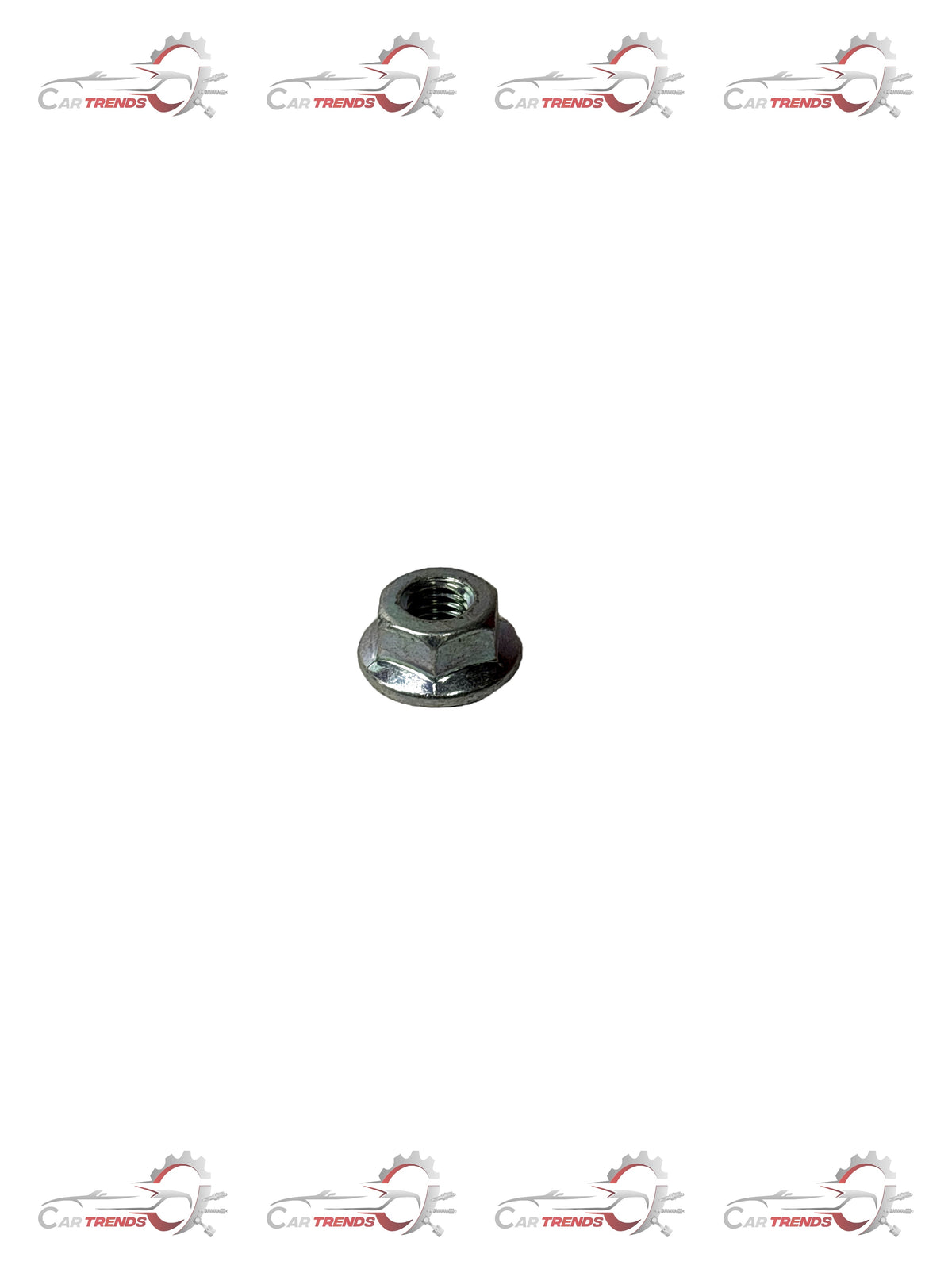CarTrends J94515391 Nut for Chevrolet Aveo, spare part, showing the metal nut with threading and packaging.