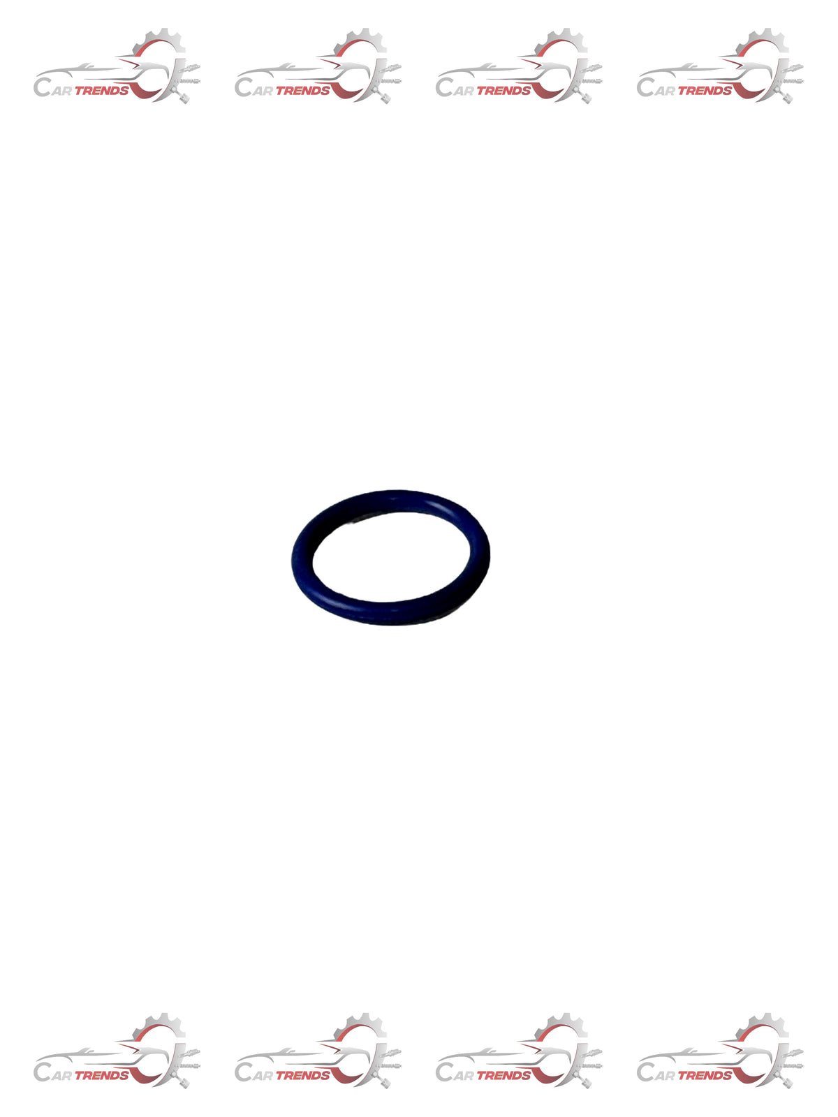 CarTrends O Ring spare part for Aveo, close-up of black rubber O ring used in vehicle maintenance and repair.