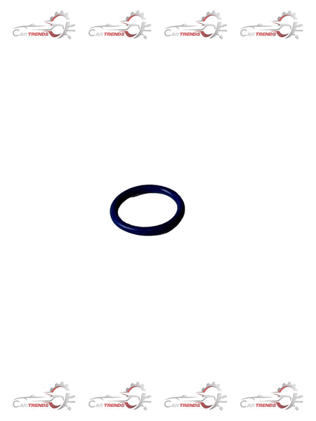 CarTrends O Ring spare part for Aveo, close-up of black rubber O ring used in vehicle maintenance and repair.