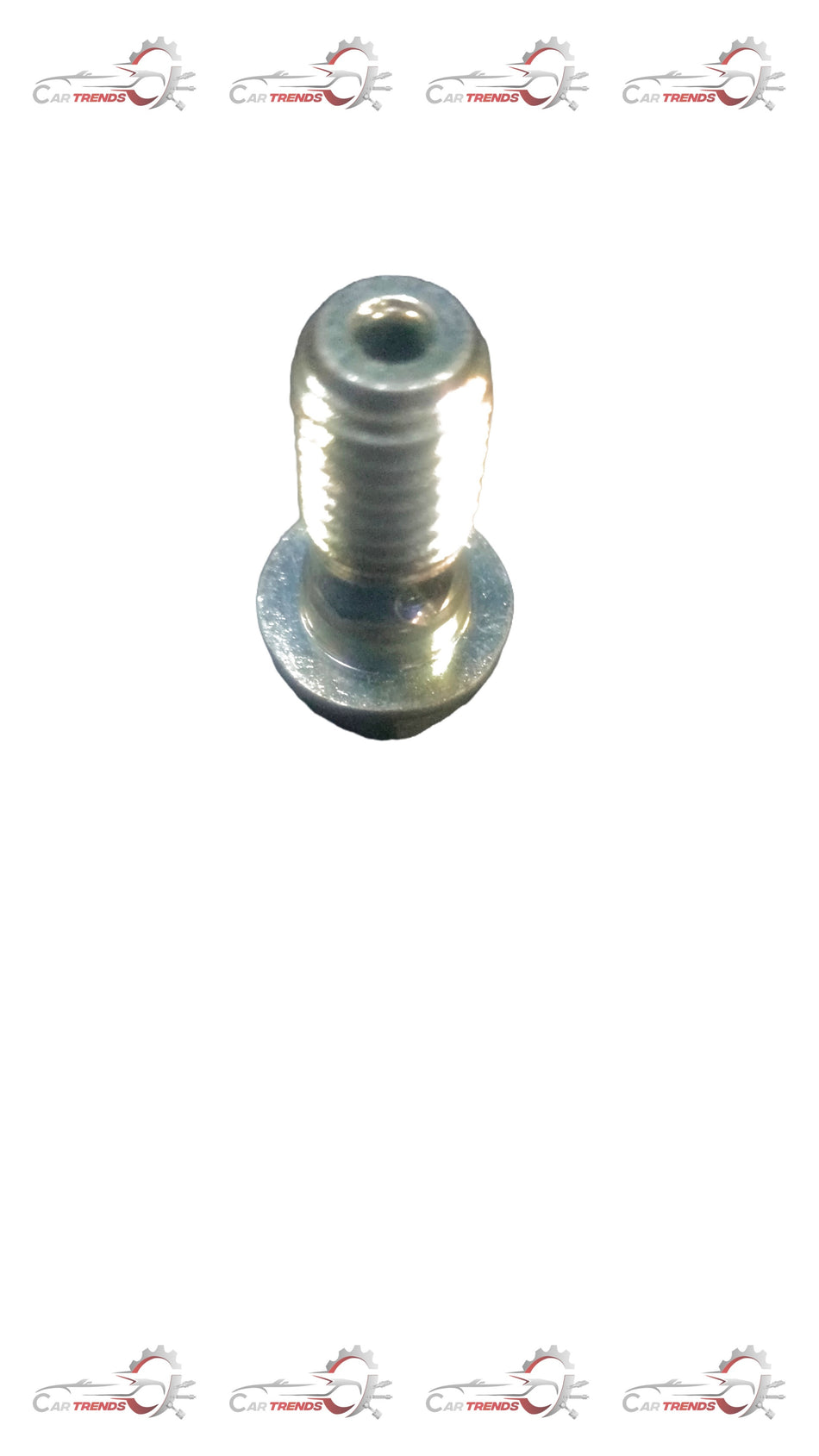 CarTrends union bolt M10x1.5 for Chevrolet Optra, used as a spare part, shown in the image with a metallic finish.
