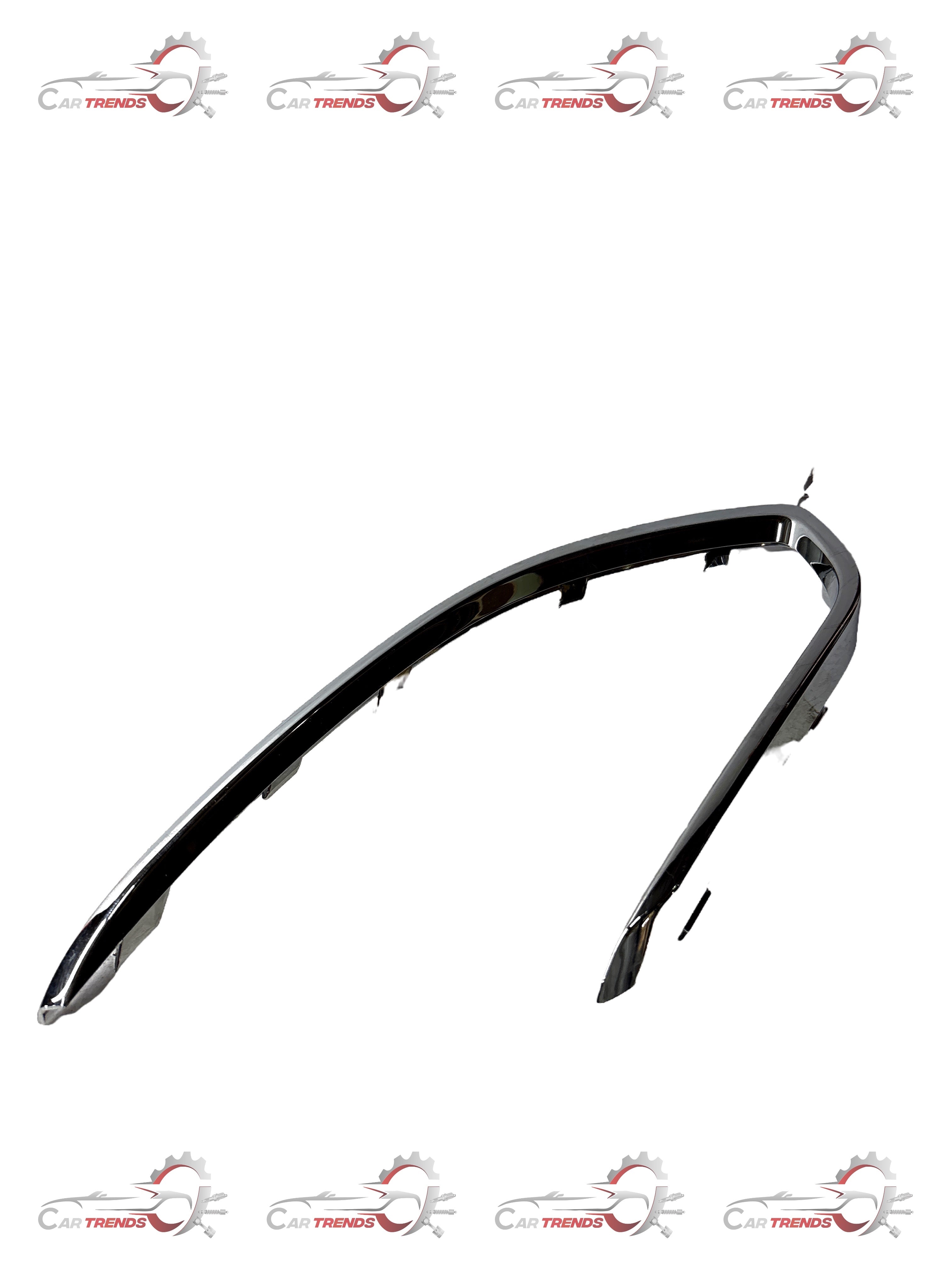 CarTrends fog lamp insert bezel for right side, spare parts for vehicle lighting, shows close-up of the bezel in the image.