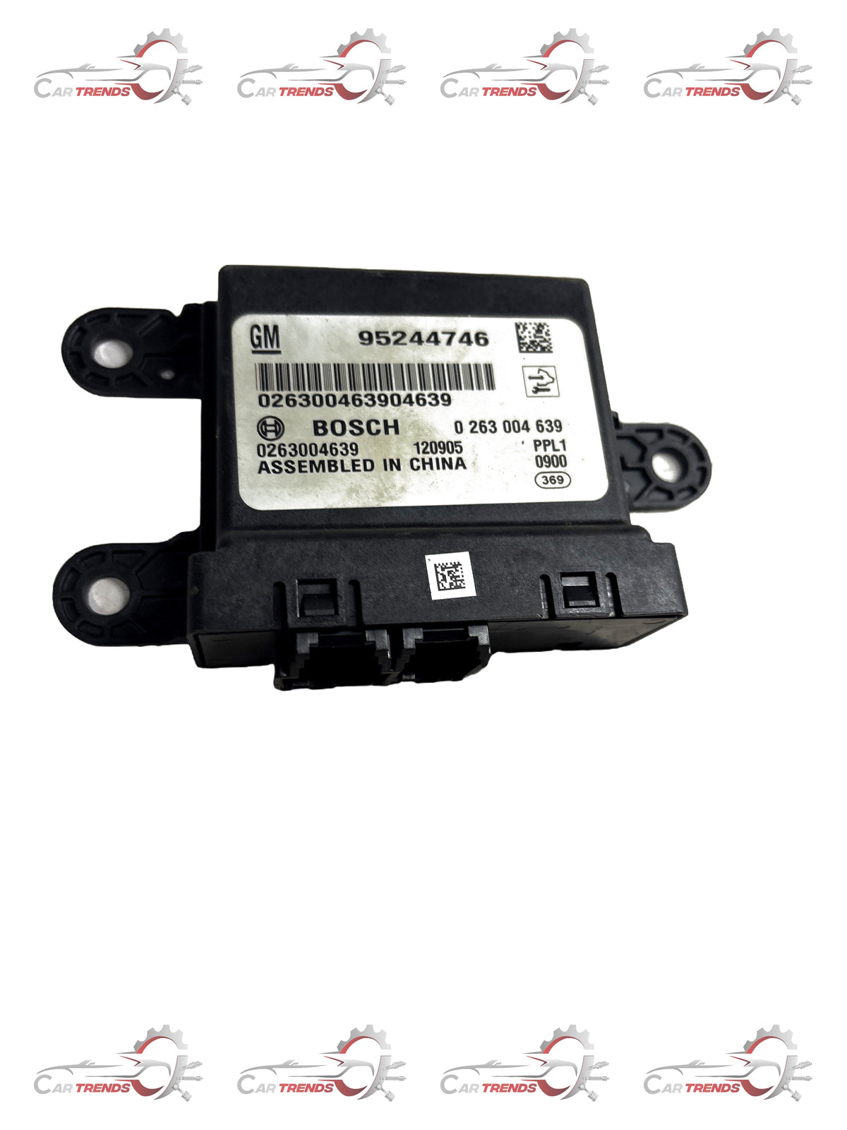 CarTrends parking assistant module for Chevrolet Cruze, vehicle spare part with connectors and electronic components.